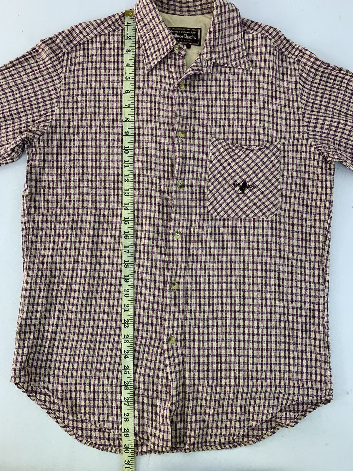Marlboro Classics Marlboro Classic Country & Outdoors Flannel Checked Baggy Size US L / EU 52-54 / 3 - 8 Thumbnail
