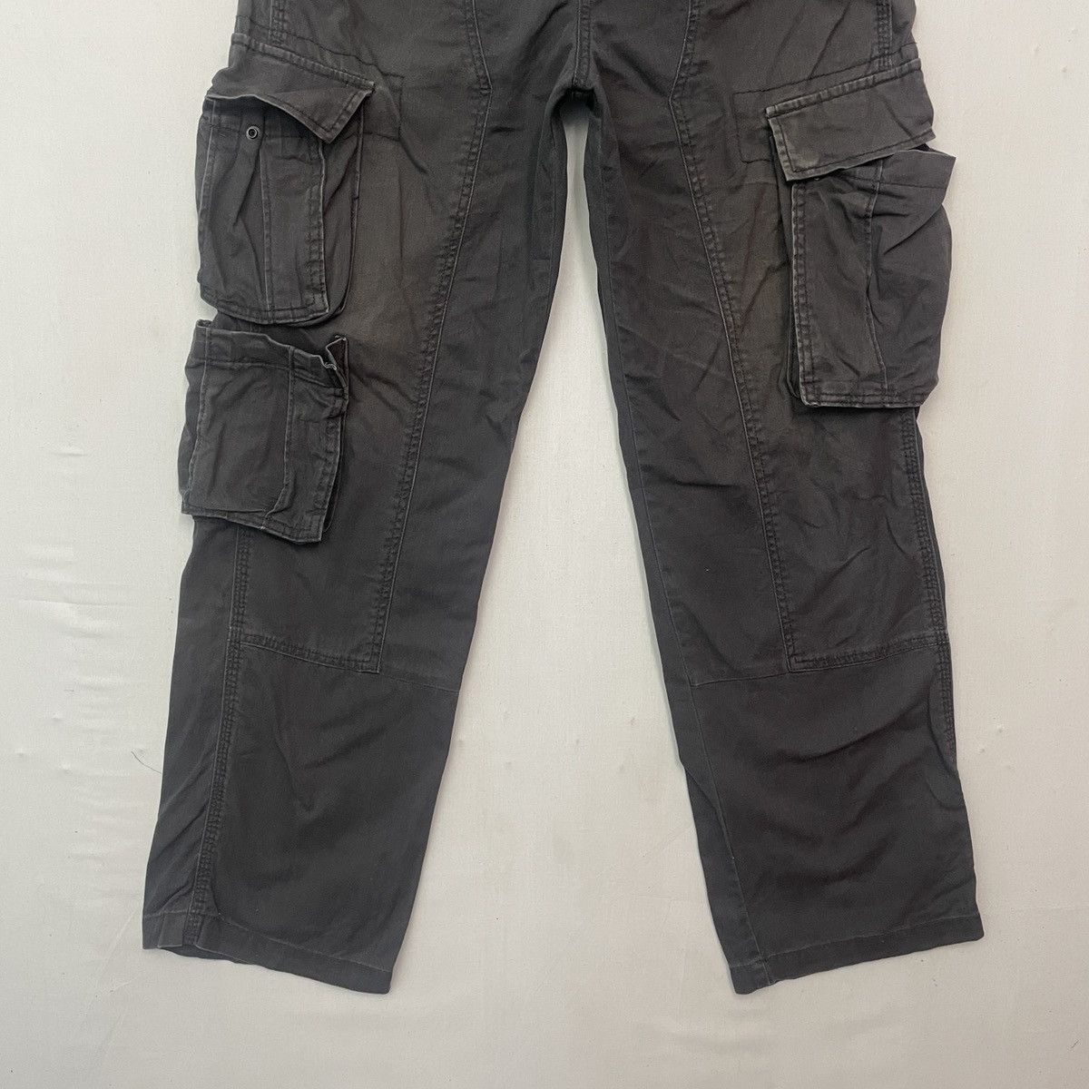 Gap Vintage GAP Faded Tactical Utility 7 Pocket Cargo Pants Size US 33 - 4 Thumbnail