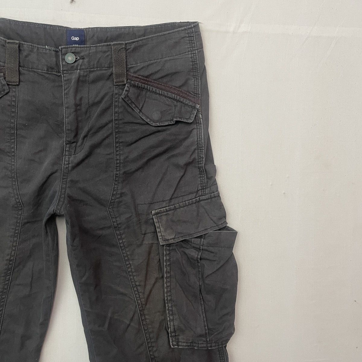 Gap Vintage GAP Faded Tactical Utility 7 Pocket Cargo Pants Size US 33 - 2 Thumbnail