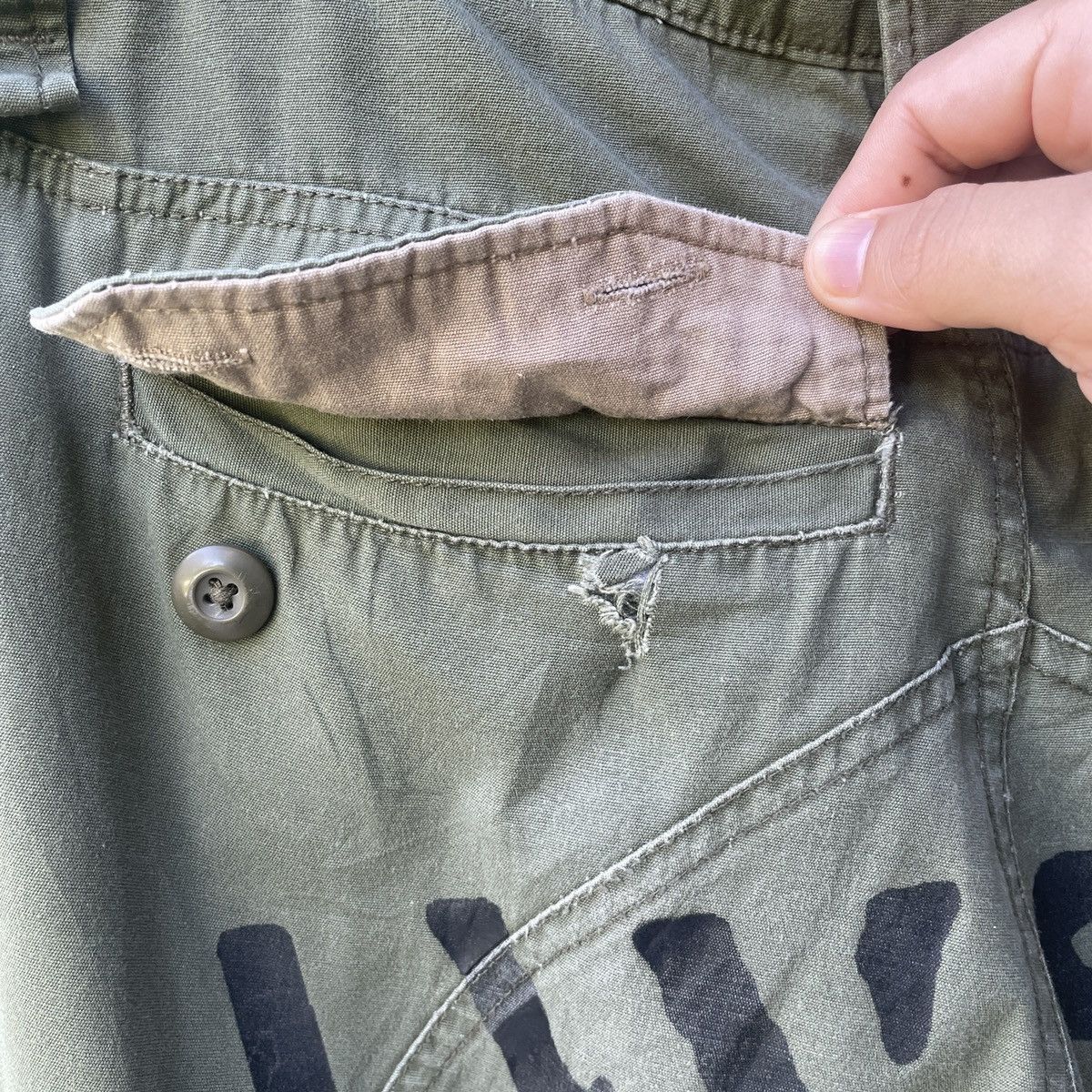 Japanese Brand Vintage ILL’S Utility 10 Pocket Tactical Cargo Pants W32 Size US 32 / EU 48 - 11 Thumbnail