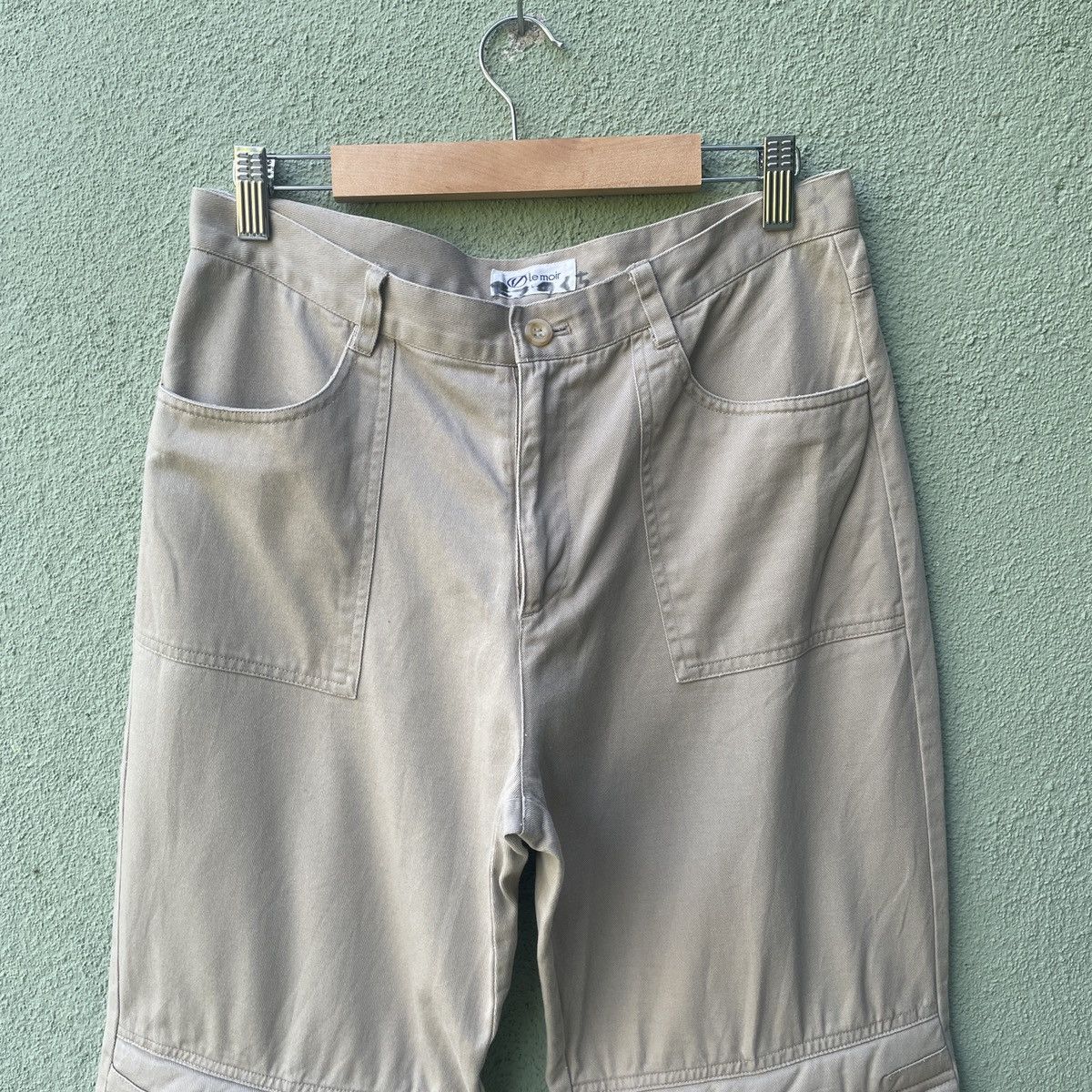 Japanese Brand Vintage LEMOIR Nice Design Double Knee Casual Trousers Pants Size US 29 - 3 Thumbnail