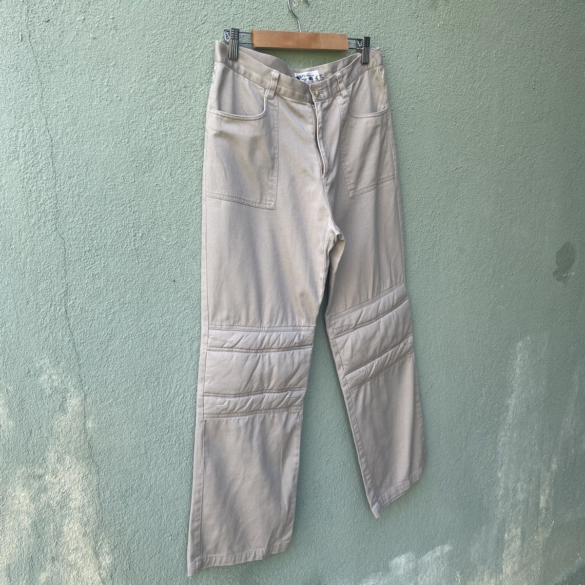Japanese Brand Vintage LEMOIR Nice Design Double Knee Casual Trousers Pants Size US 29 - 2 Thumbnail