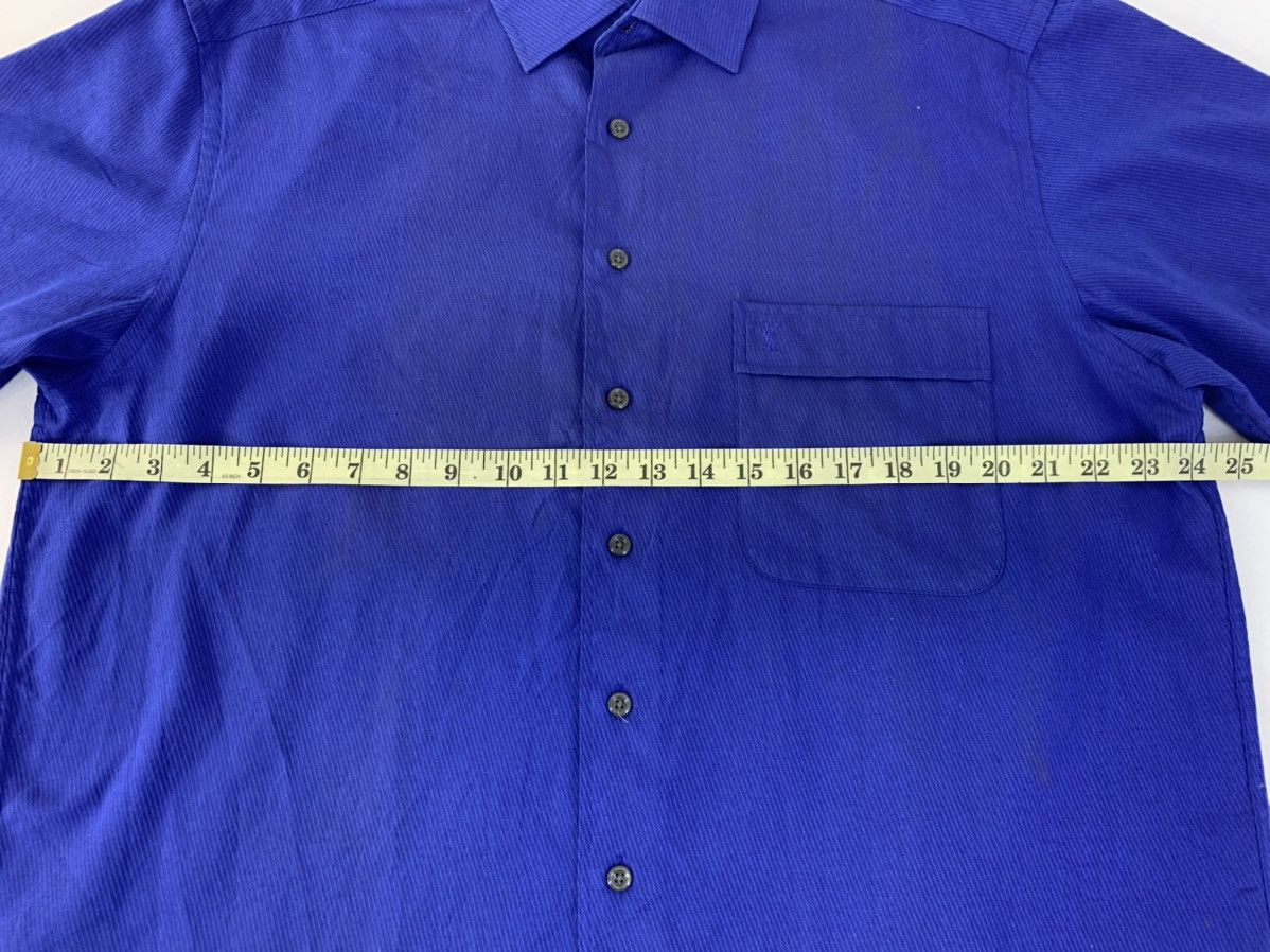 Vintage Yves Saint Lauren YSL Pour Homme Button Up Shirt Size US XL / EU 56 / 4 - 8 Thumbnail