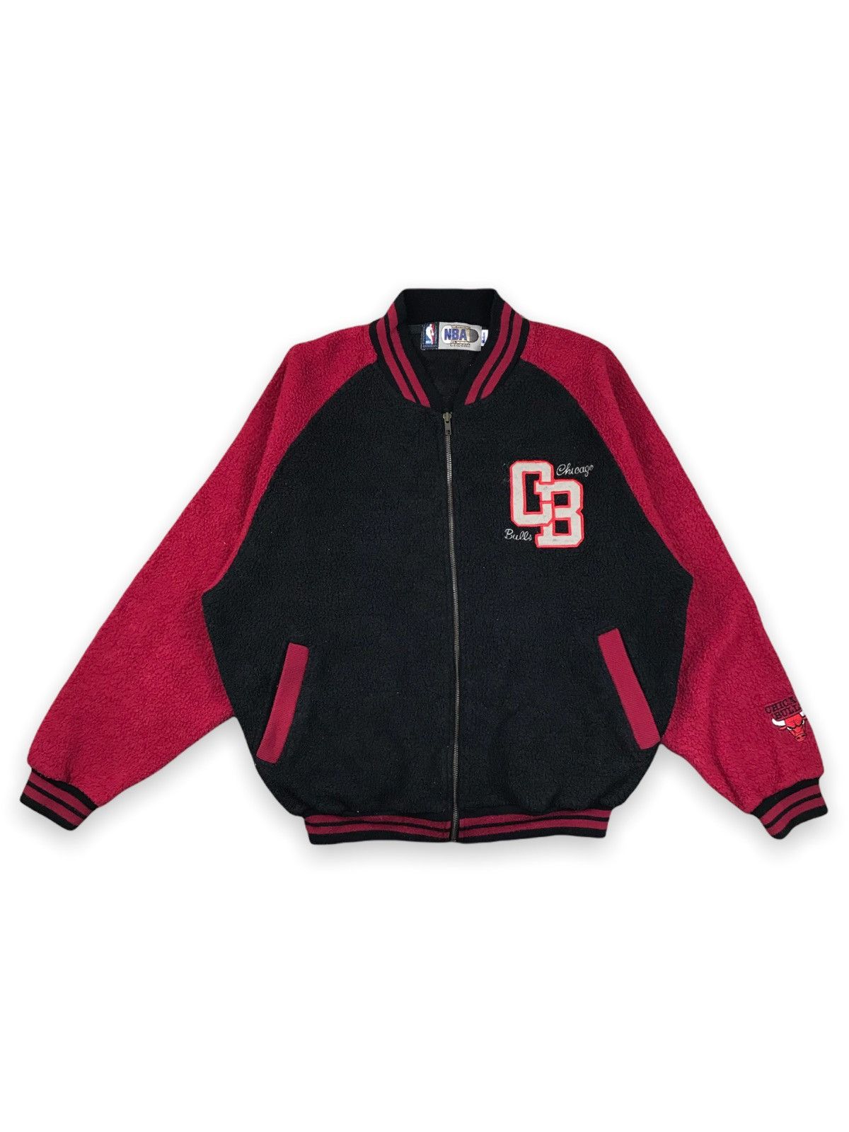 NBA Vintage 90s NBA Classic Chicago Bulls Varsity Jacket Size US M / EU 48-50 / 2 - 1 Thumbnail