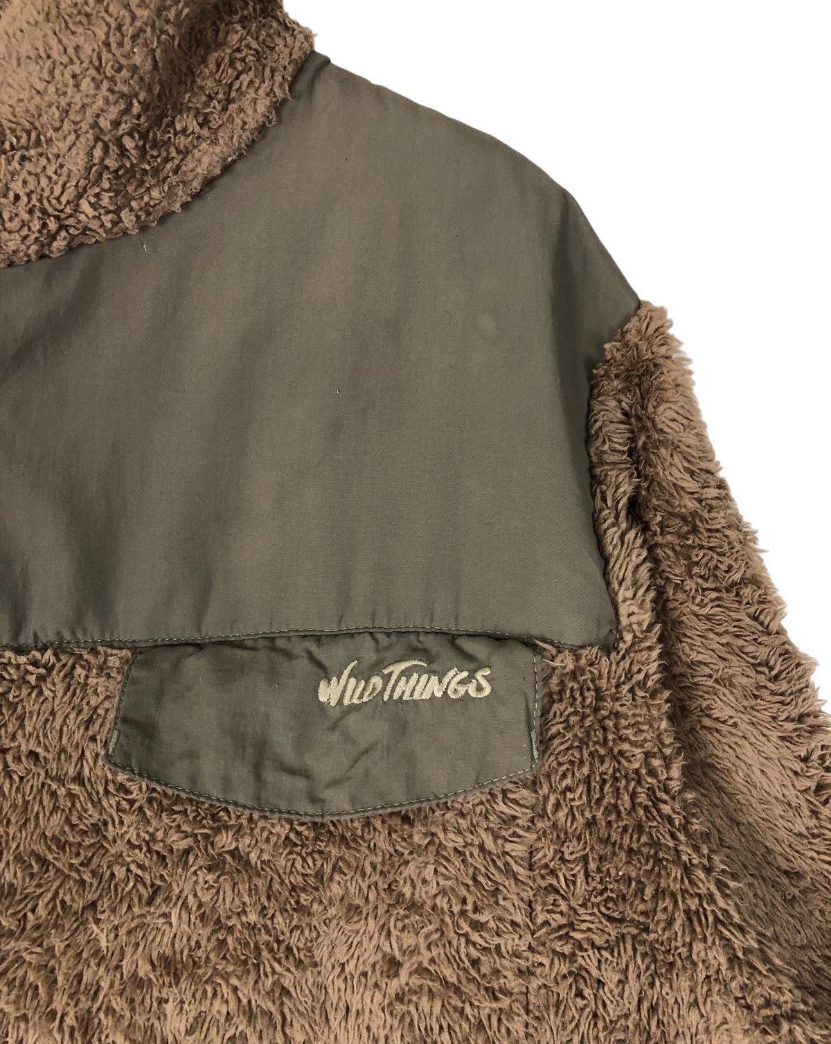 NANO universe × Wild Things Wild Things x Nano Universe Fleece Pullover Shirt Size US L / EU 52-54 / 3 - 7 Thumbnail