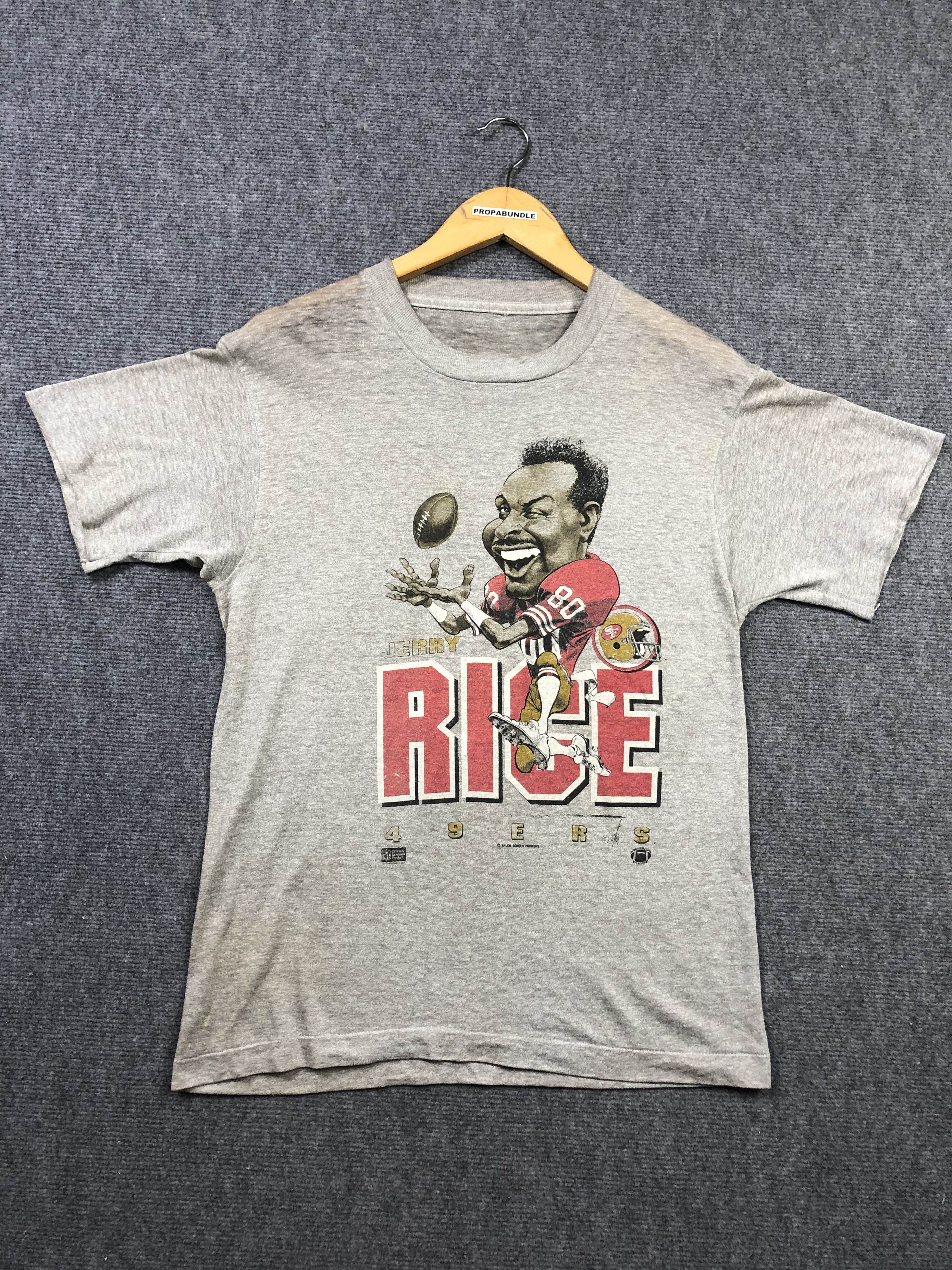 NFL Vintage Jerry Rice Big Head Paper Thin Size US M / EU 48-50 / 2 - 1 Thumbnail