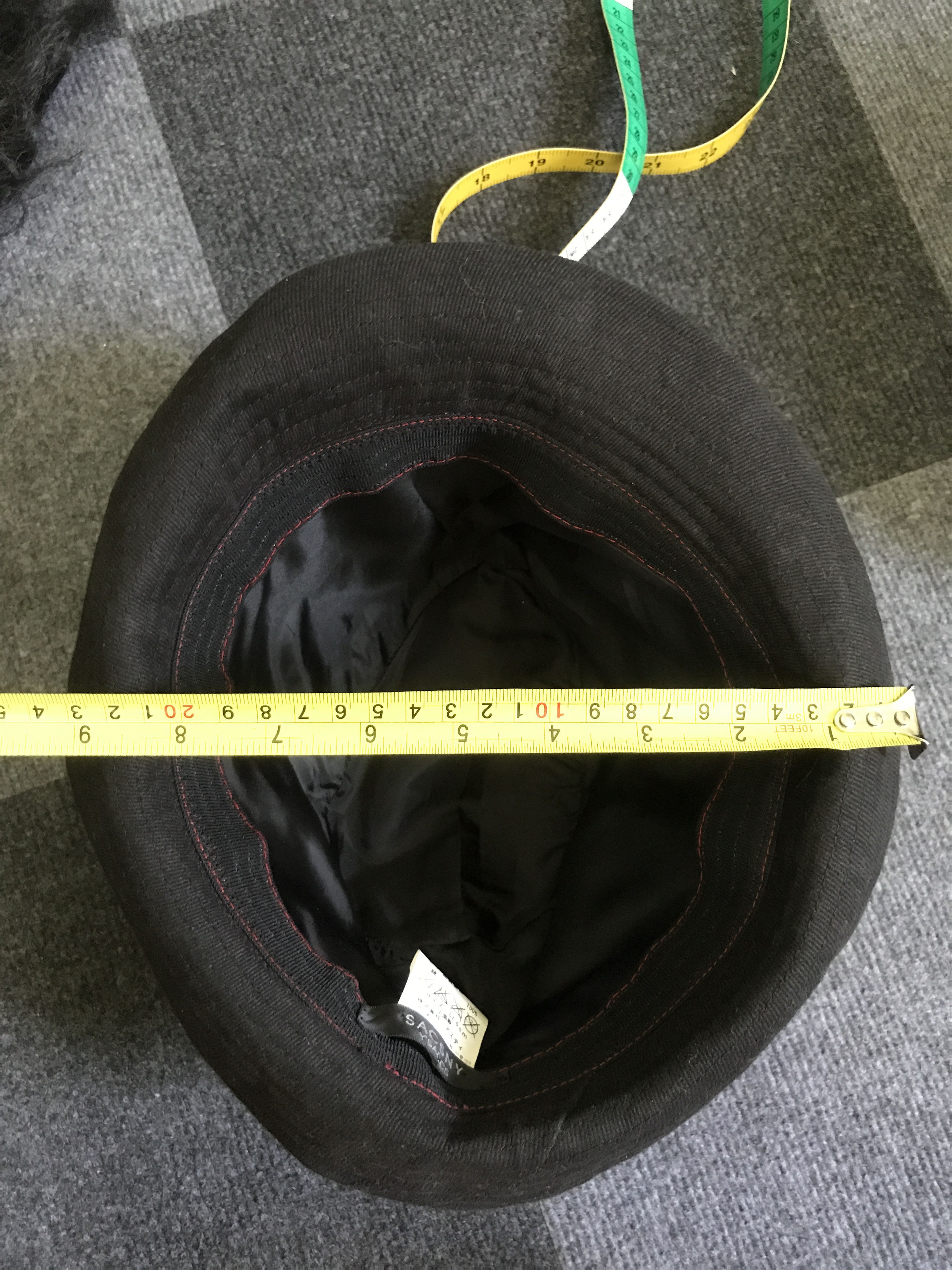 Yohji Yamamoto BSC46 SACCNY YSACC By Yohji Yamamoto Hat Size ONE SIZE - 6 Thumbnail
