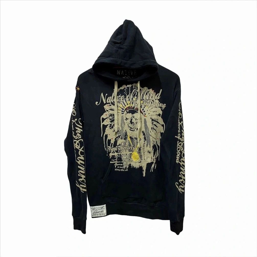 NATIVE OF MIND SPIRIT DARING HOODIE SWEATSHIRT