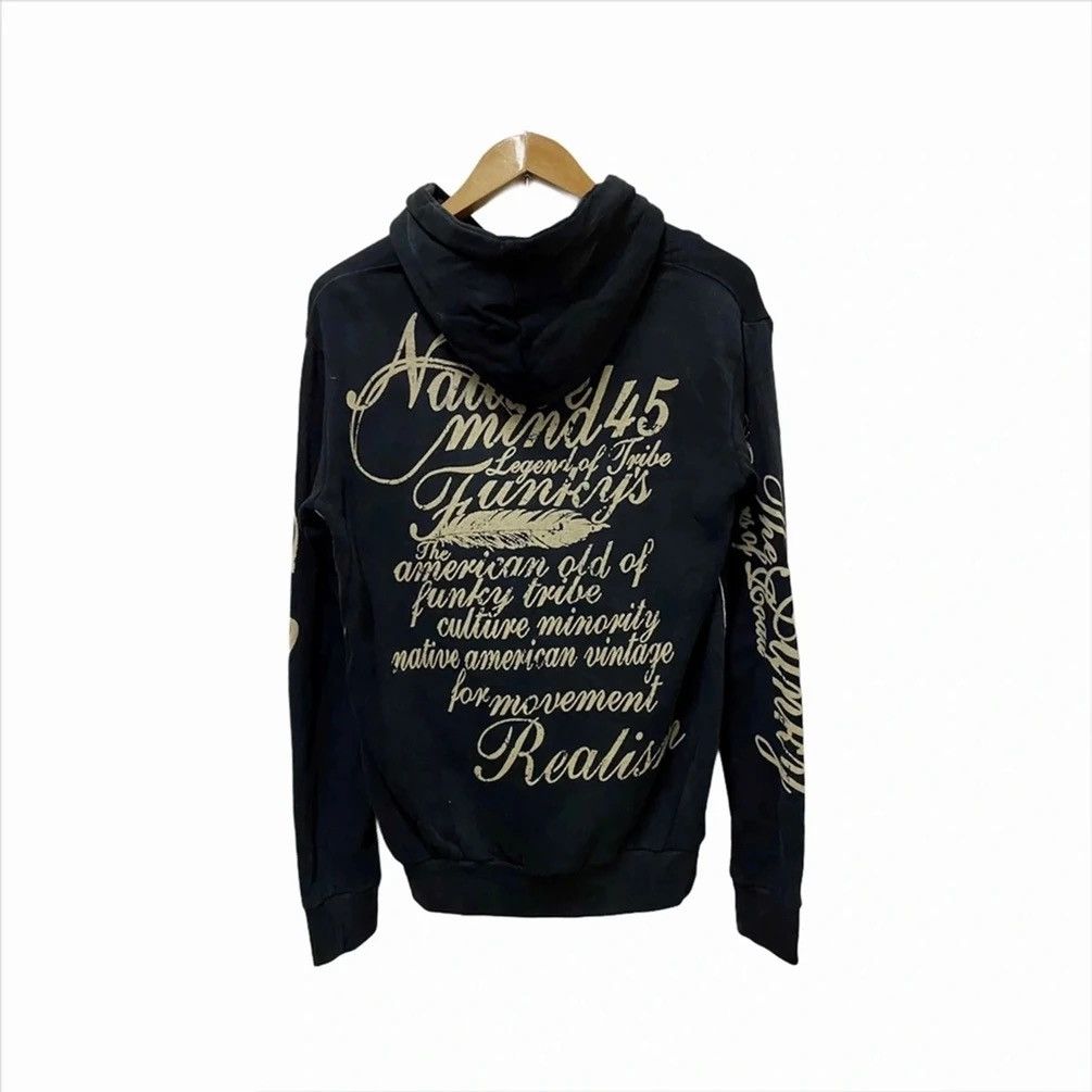 Japanese Brand NATIVE OF MIND SPIRIT DARING HOODIE SWEATSHIRT Size US S / EU 44-46 / 1 - 2 Thumbnail