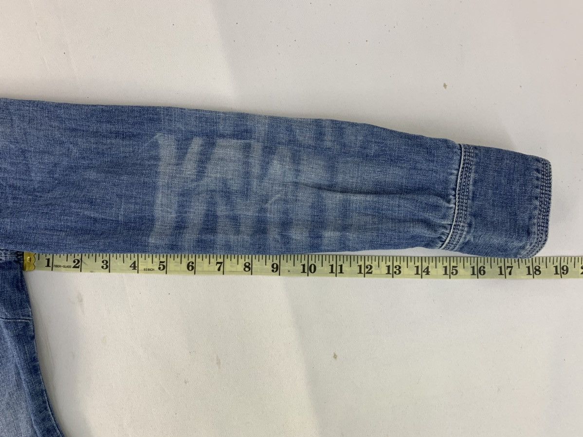 Japanese Brand 90s Japanese Brand Mono B Western Trucker Denim Shirt Size S / US 4 / IT 40 - 8 Thumbnail