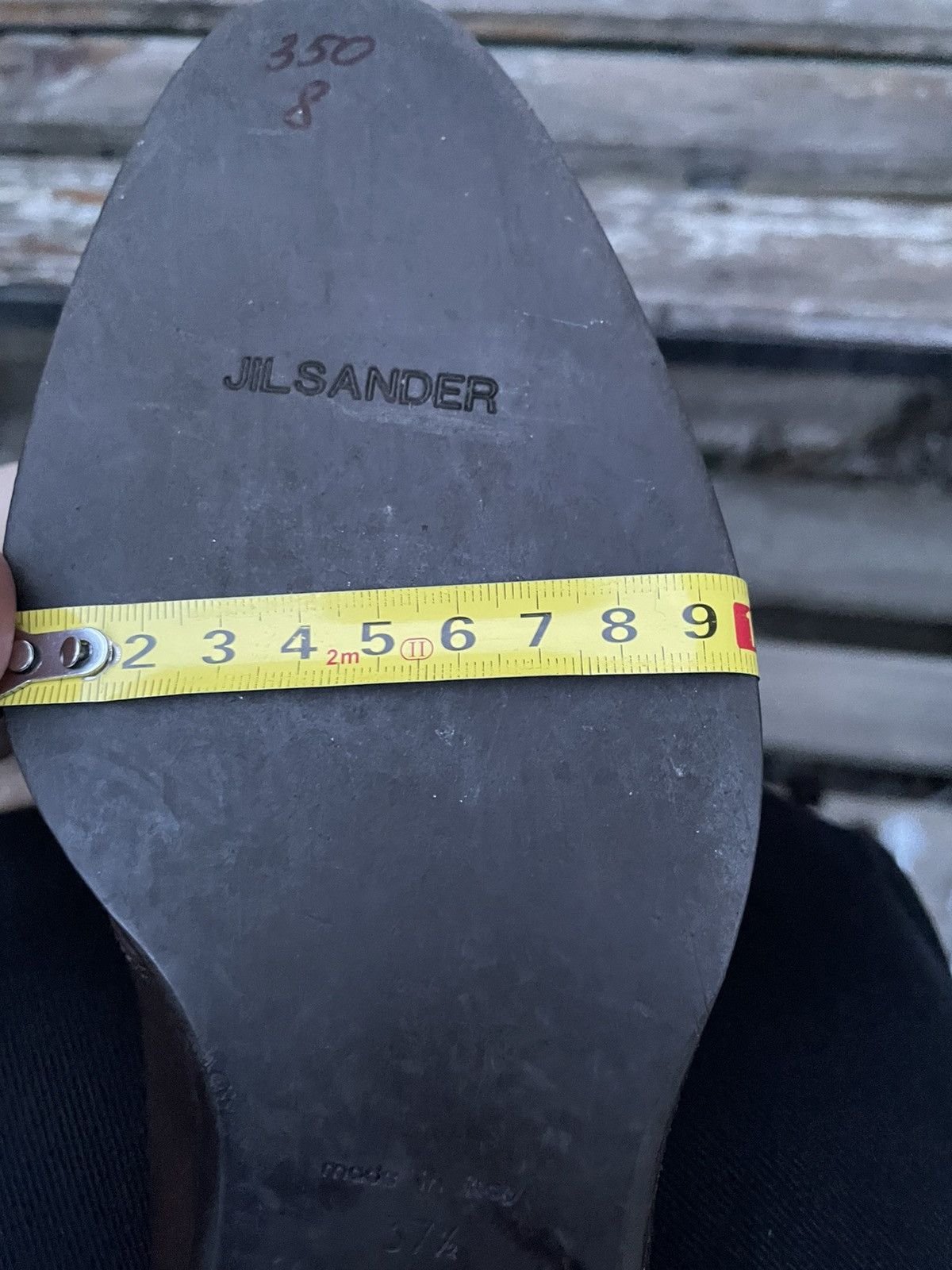 Jil Sander Jil Sander Women Derby Leather Shoes Made in Italy Size US 7.5 / IT 37.5 - 11 Thumbnail
