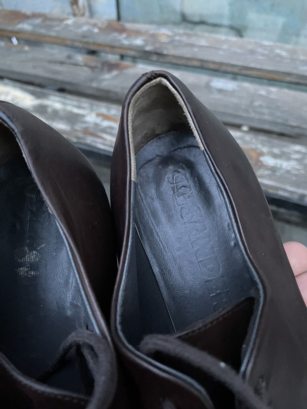 Jil Sander Jil Sander Women Derby Leather Shoes Made in Italy Size US 7.5 / IT 37.5 - 9 Thumbnail