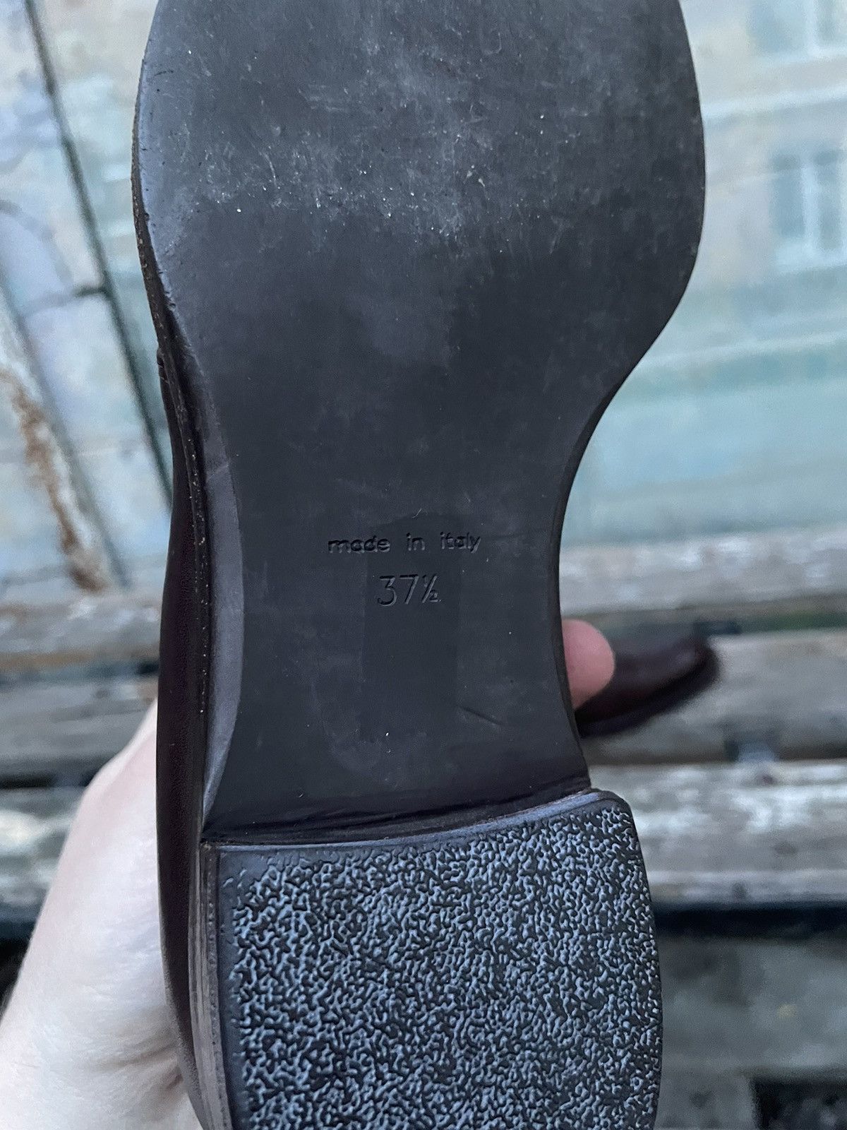Jil Sander Jil Sander Women Derby Leather Shoes Made in Italy Size US 7.5 / IT 37.5 - 8 Thumbnail