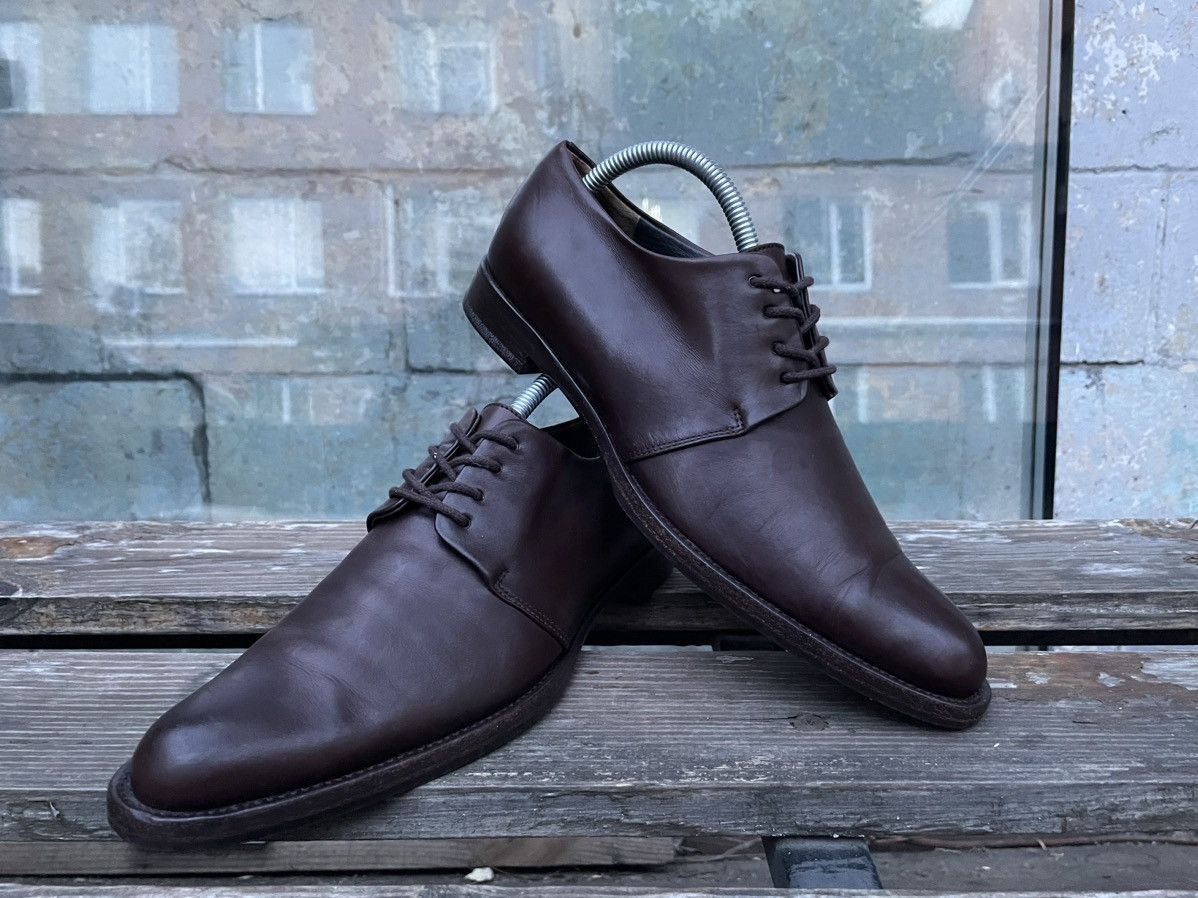Jil Sander Jil Sander Women Derby Leather Shoes Made in Italy Size US 7.5 / IT 37.5 - 5 Thumbnail