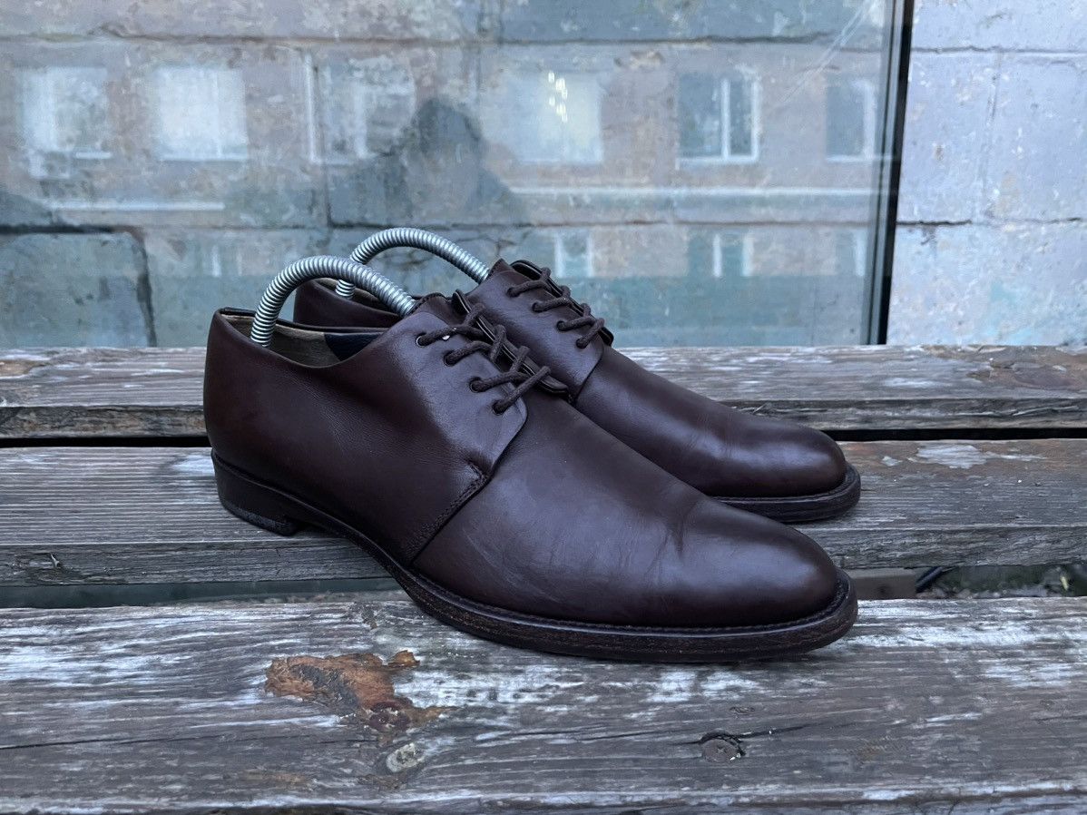 Jil Sander Jil Sander Women Derby Leather Shoes Made in Italy Size US 7.5 / IT 37.5 - 2 Thumbnail