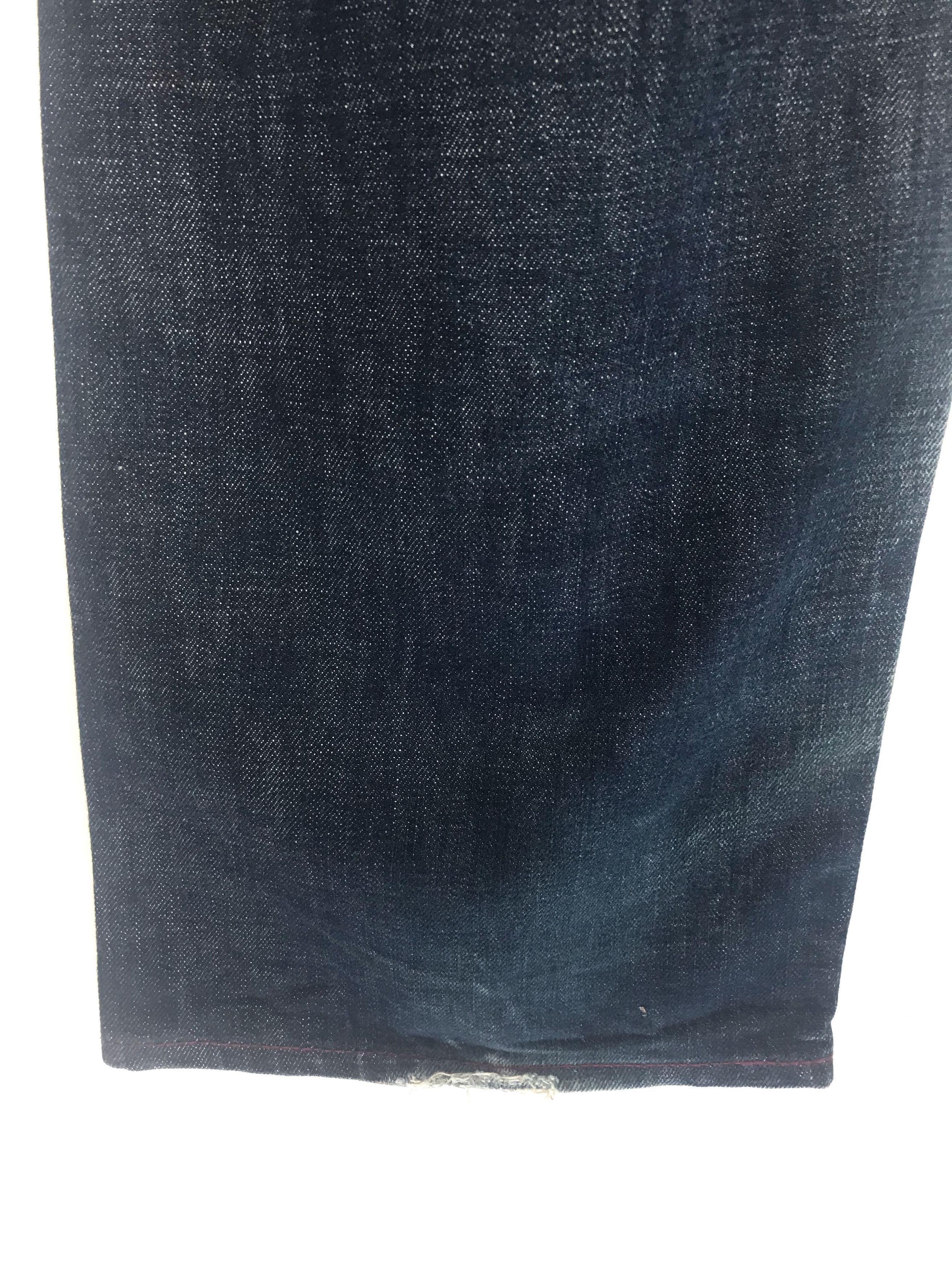 Hiroshi Fujiwara Japanese Brand MADHECTIC Multicolor Striped Denim Jeans Size US 36 / EU 52 - 12 Thumbnail