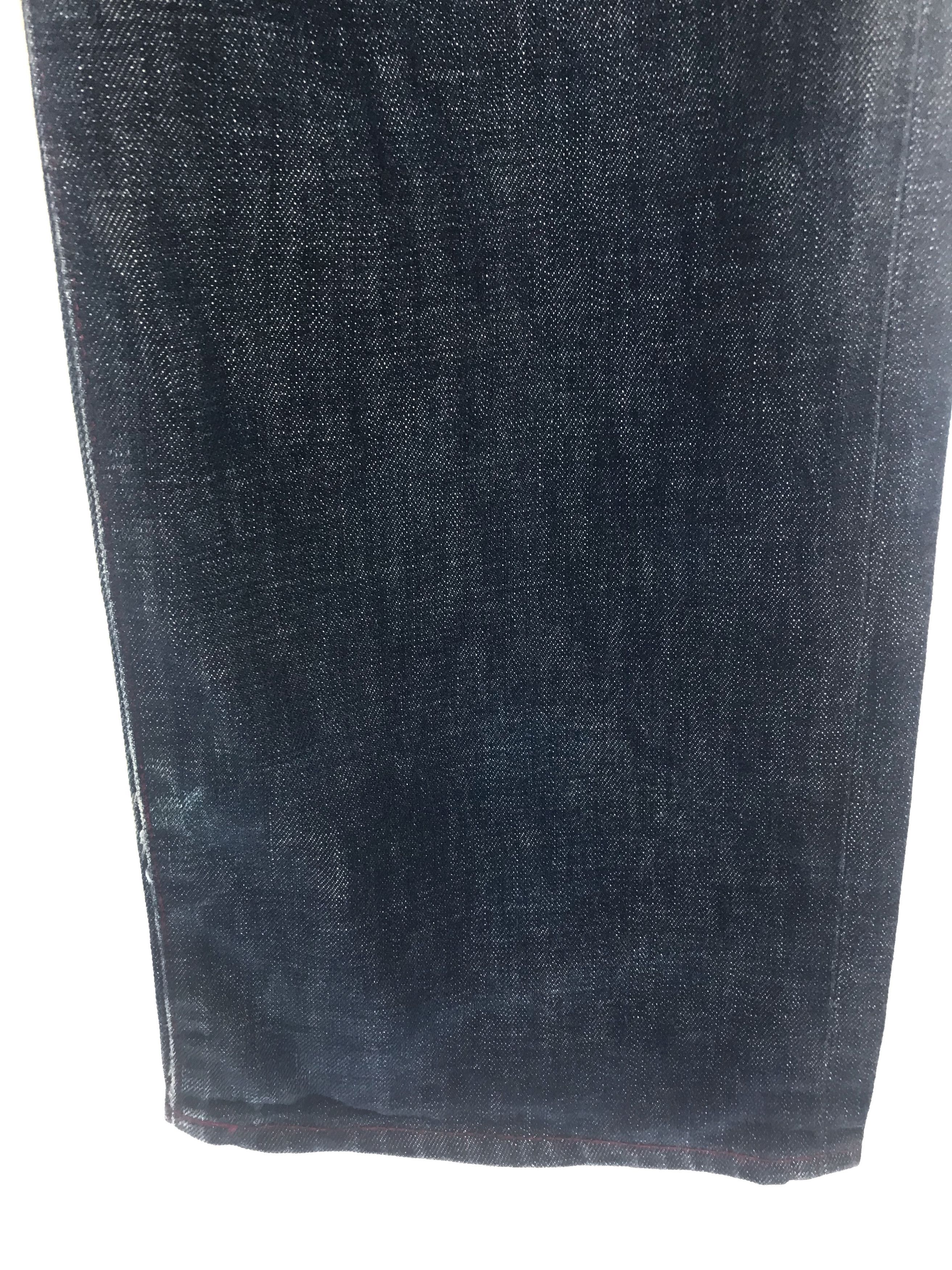 Hiroshi Fujiwara Japanese Brand MADHECTIC Multicolor Striped Denim Jeans Size US 36 / EU 52 - 8 Thumbnail