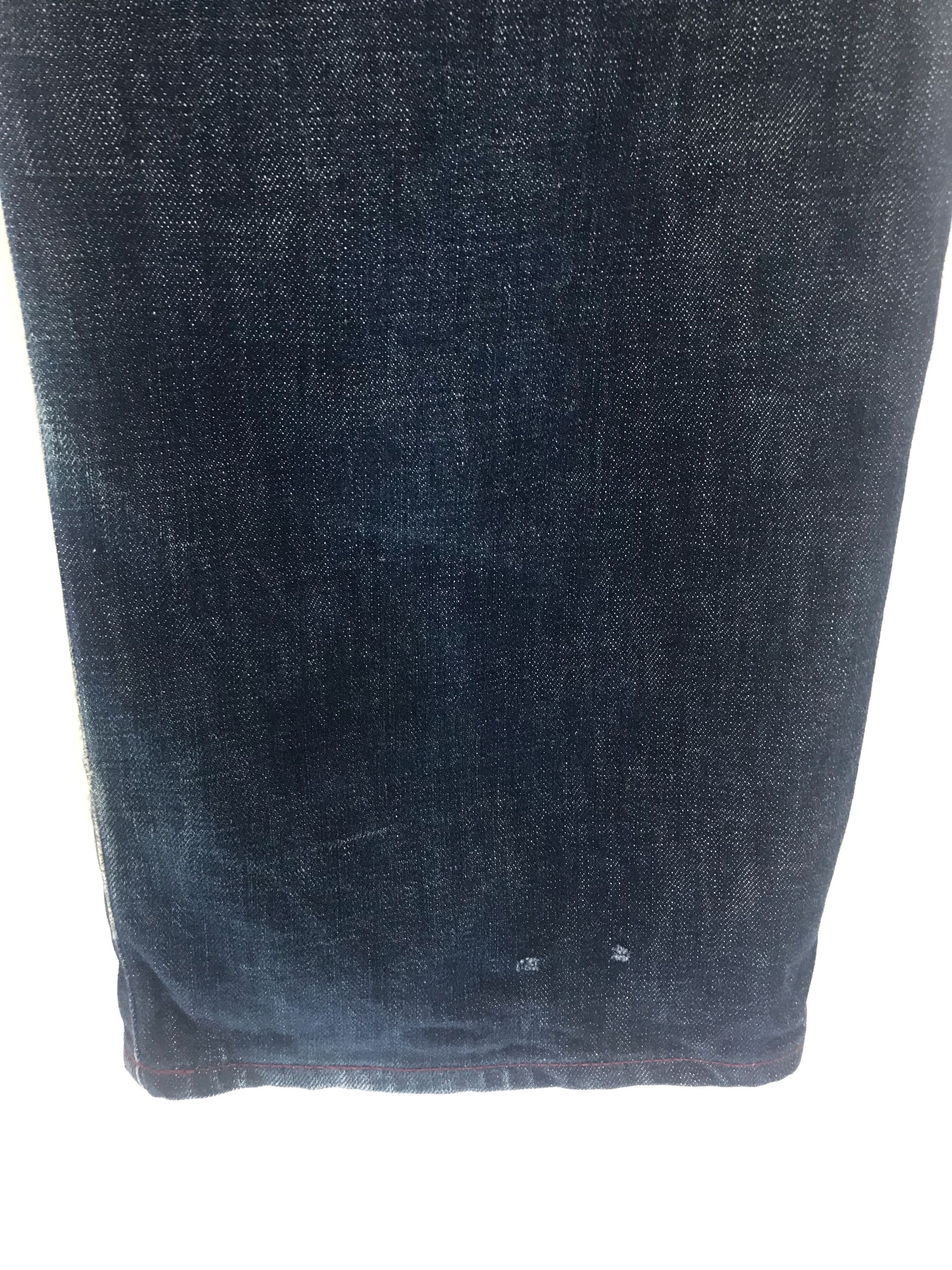 Hiroshi Fujiwara Japanese Brand MADHECTIC Multicolor Striped Denim Jeans Size US 36 / EU 52 - 13 Thumbnail
