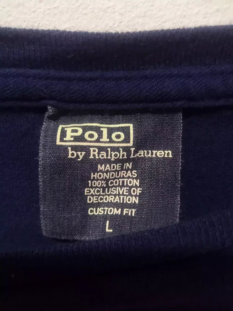 Polo Ralph Lauren Vintage Polo Ralph Lauren No 5 T shirt Patches Big Logo Size US L / EU 52-54 / 3 - 4 Thumbnail