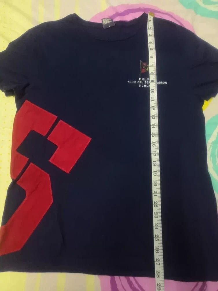 Polo Ralph Lauren Vintage Polo Ralph Lauren No 5 T shirt Patches Big Logo Size US L / EU 52-54 / 3 - 8 Thumbnail