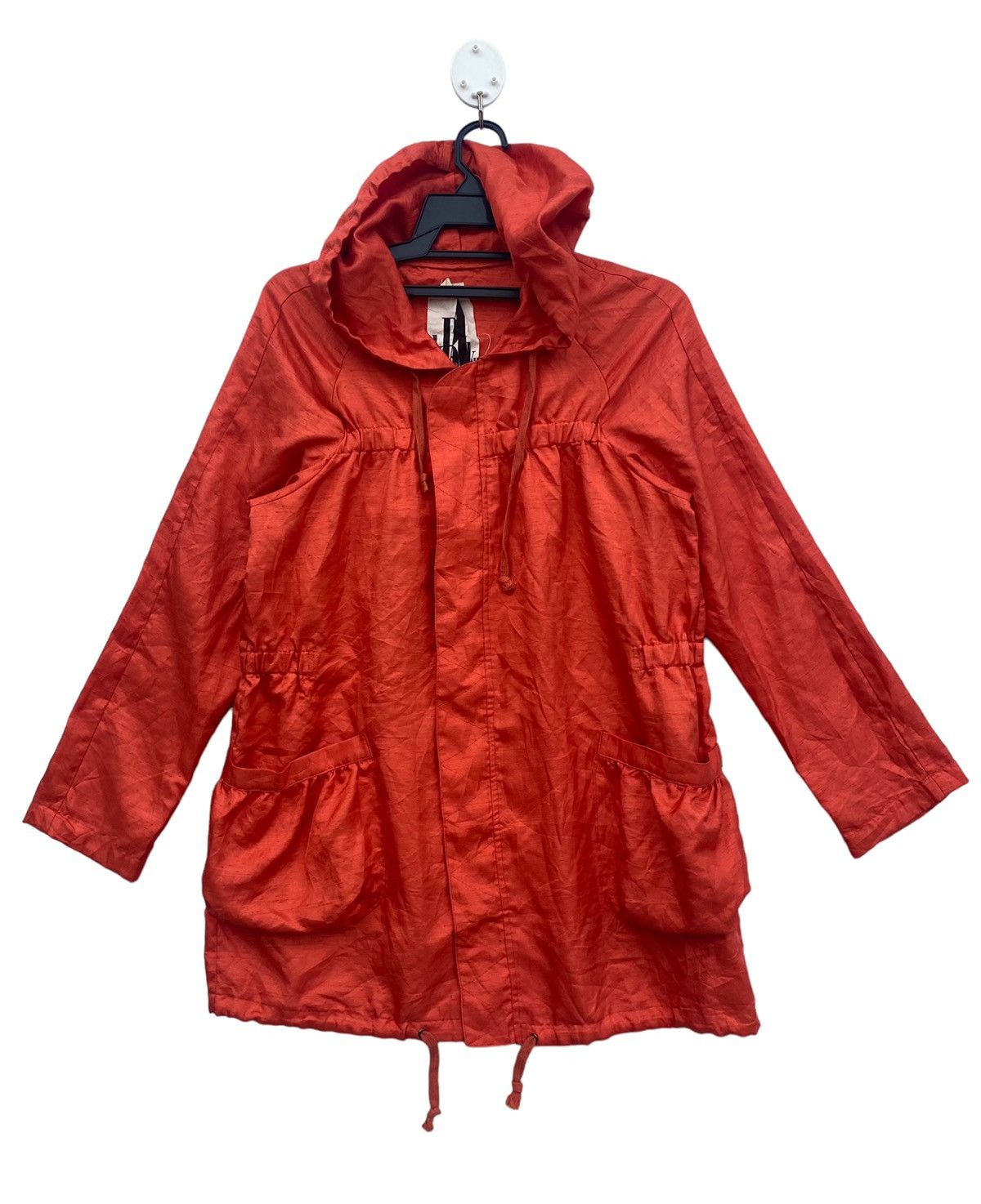 Japanese Brand Vtg 90s Okiraku japan designer light parka jacket Size M / US 6-8 / IT 42-44 - 1 Thumbnail