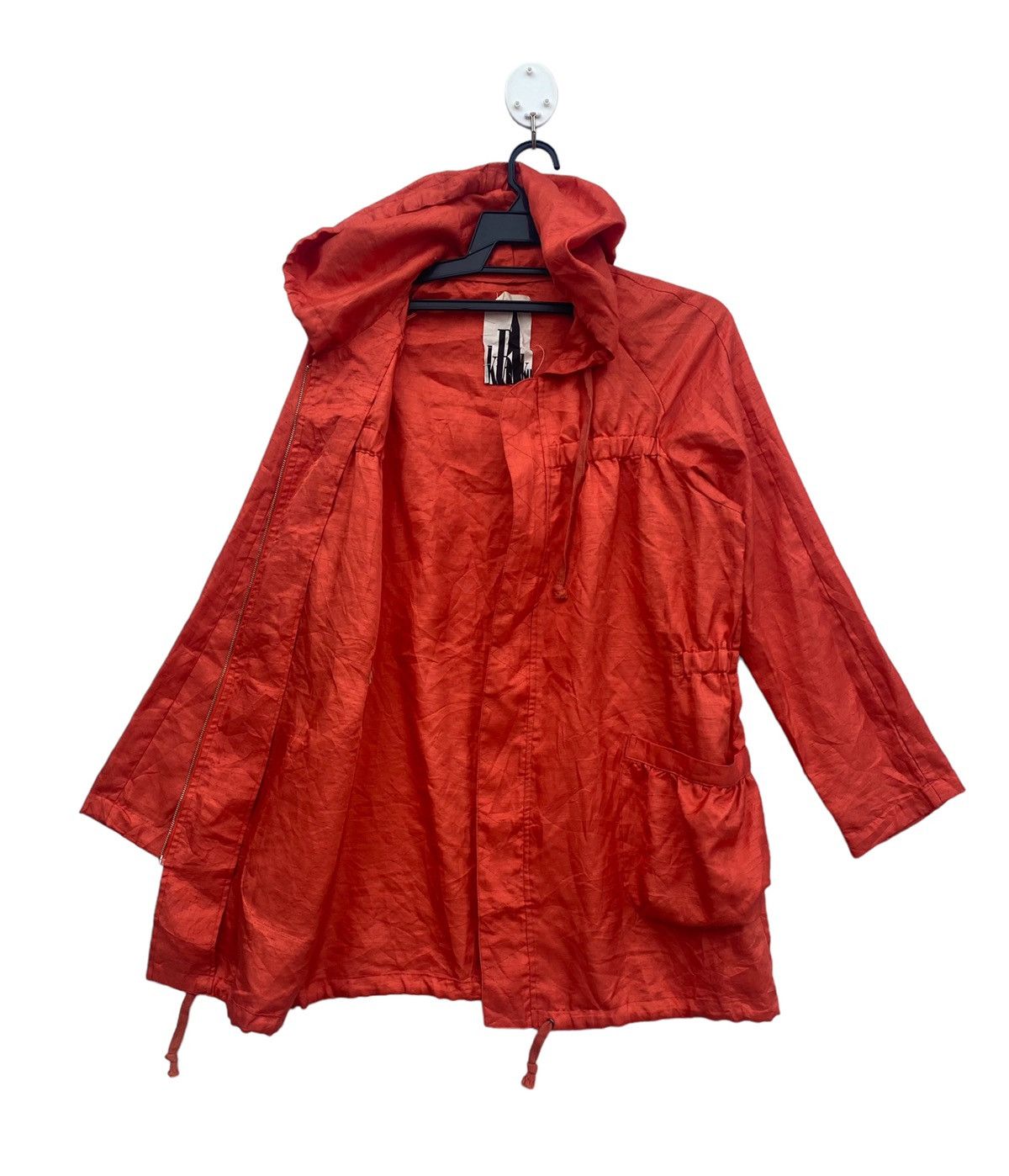 Japanese Brand Vtg 90s Okiraku japan designer light parka jacket Size M / US 6-8 / IT 42-44 - 2 Thumbnail