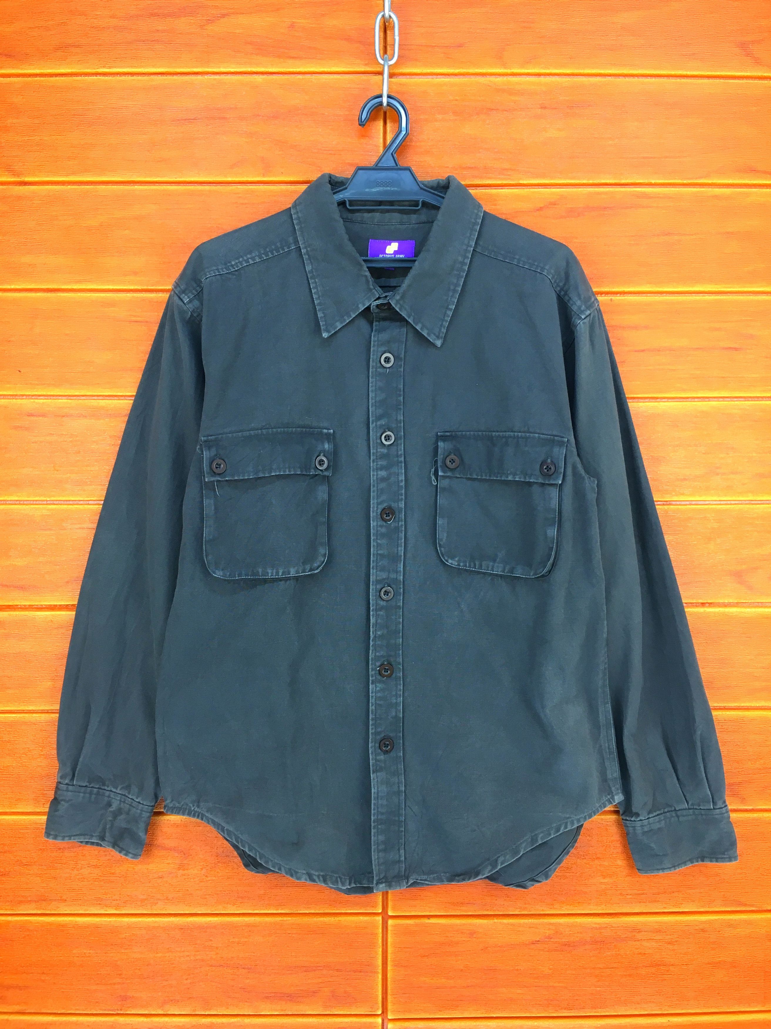 Beauty Beast OCTOPUS ARMY Black Faded Worker Shirt Size US M / EU 48-50 / 2 - 1 Thumbnail