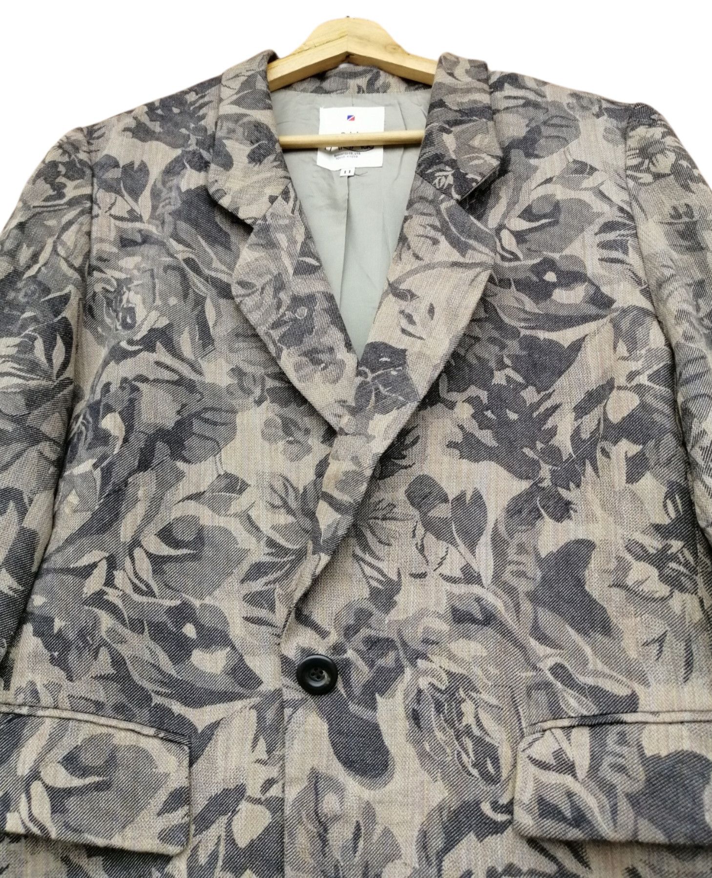 Japanese Brand Vintage PARIA de Daimatsu Tokyo Kyoto Blazer Jacket Size US S / EU 44-46 / 1 - 4 Thumbnail