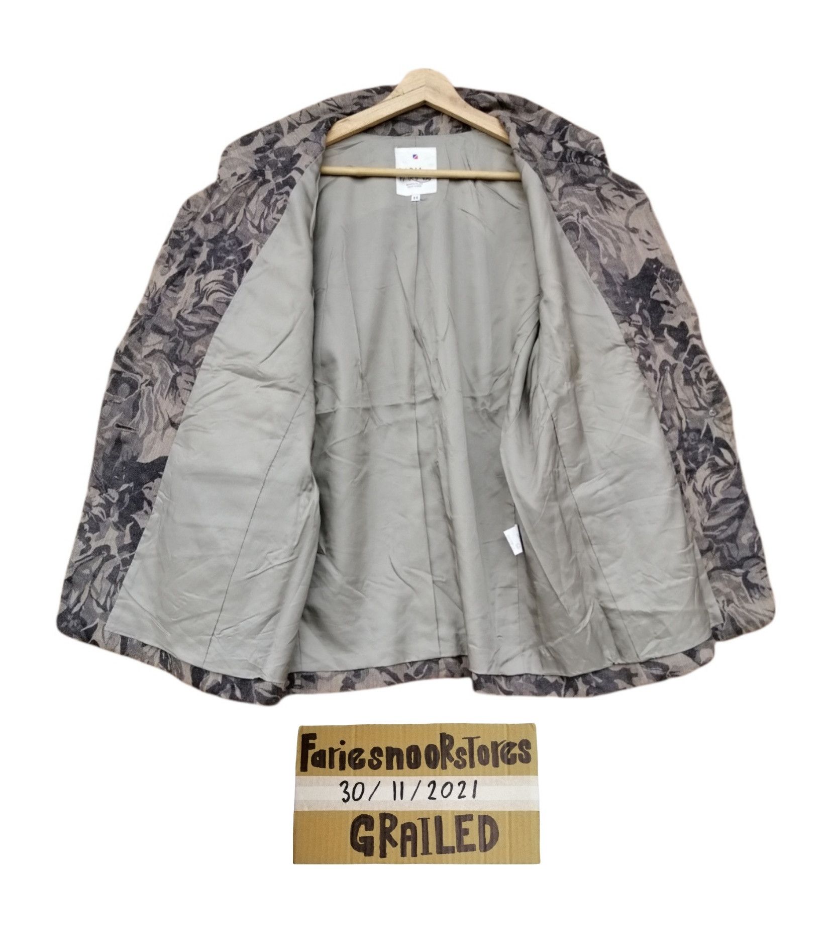 Japanese Brand Vintage PARIA de Daimatsu Tokyo Kyoto Blazer Jacket Size US S / EU 44-46 / 1 - 13 Thumbnail