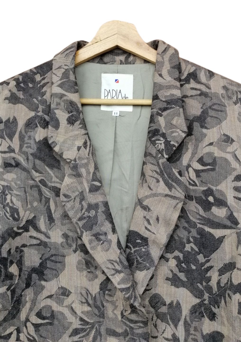 Japanese Brand Vintage PARIA de Daimatsu Tokyo Kyoto Blazer Jacket Size US S / EU 44-46 / 1 - 5 Thumbnail