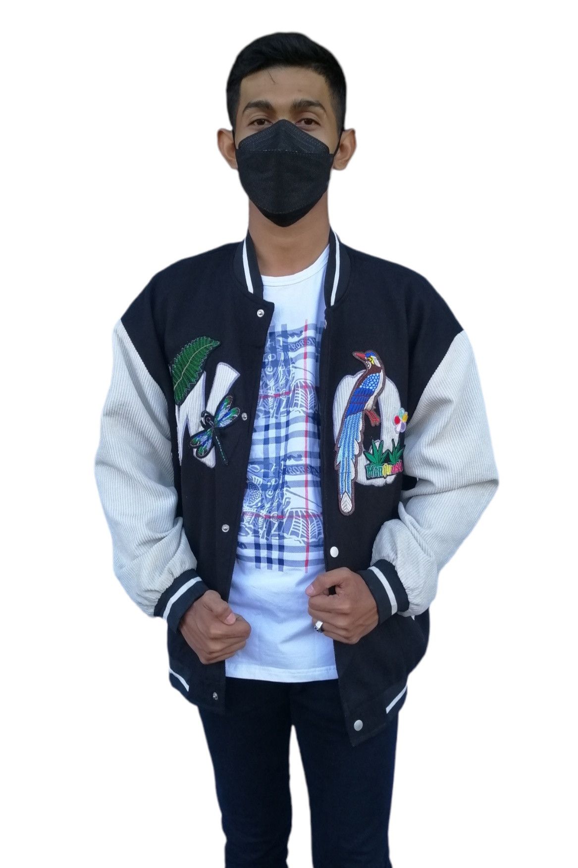 Japanese Brand Japanese Brand MARIJUANA Varsity Jacket Size M / US 6-8 / IT 42-44 - 2 Thumbnail