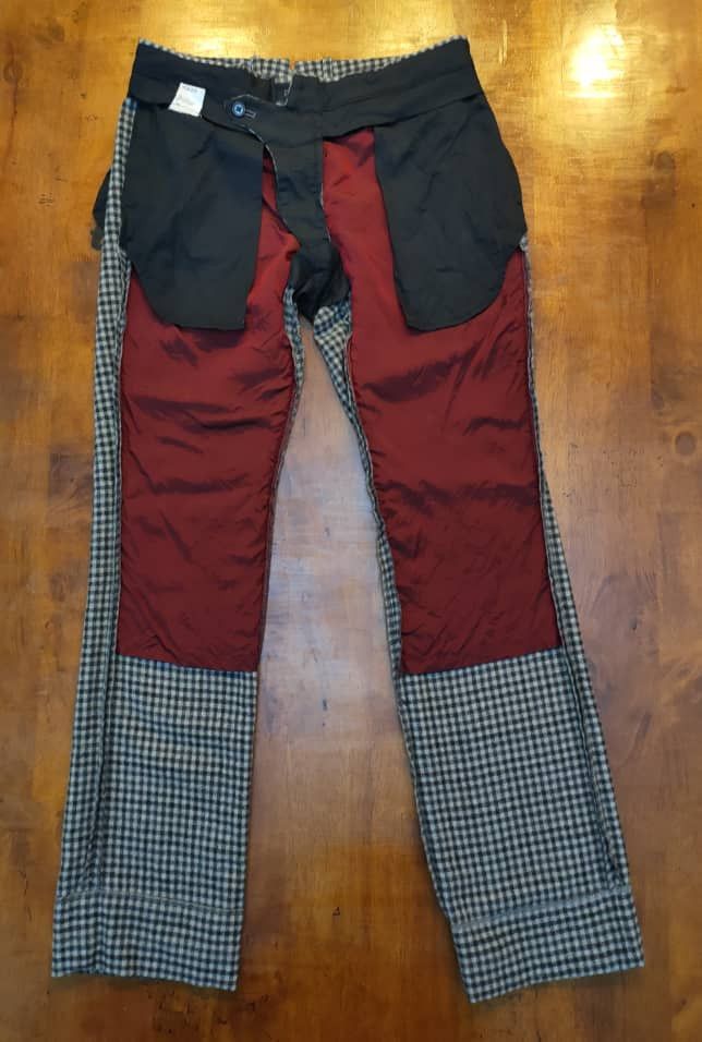 Lad Musician Lad Musician Checkered Wool Pant Size US 31 - 3 Thumbnail