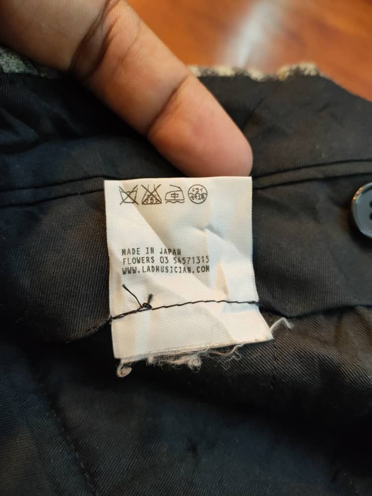 Lad Musician Lad Musician Checkered Wool Pant Size US 31 - 6 Thumbnail