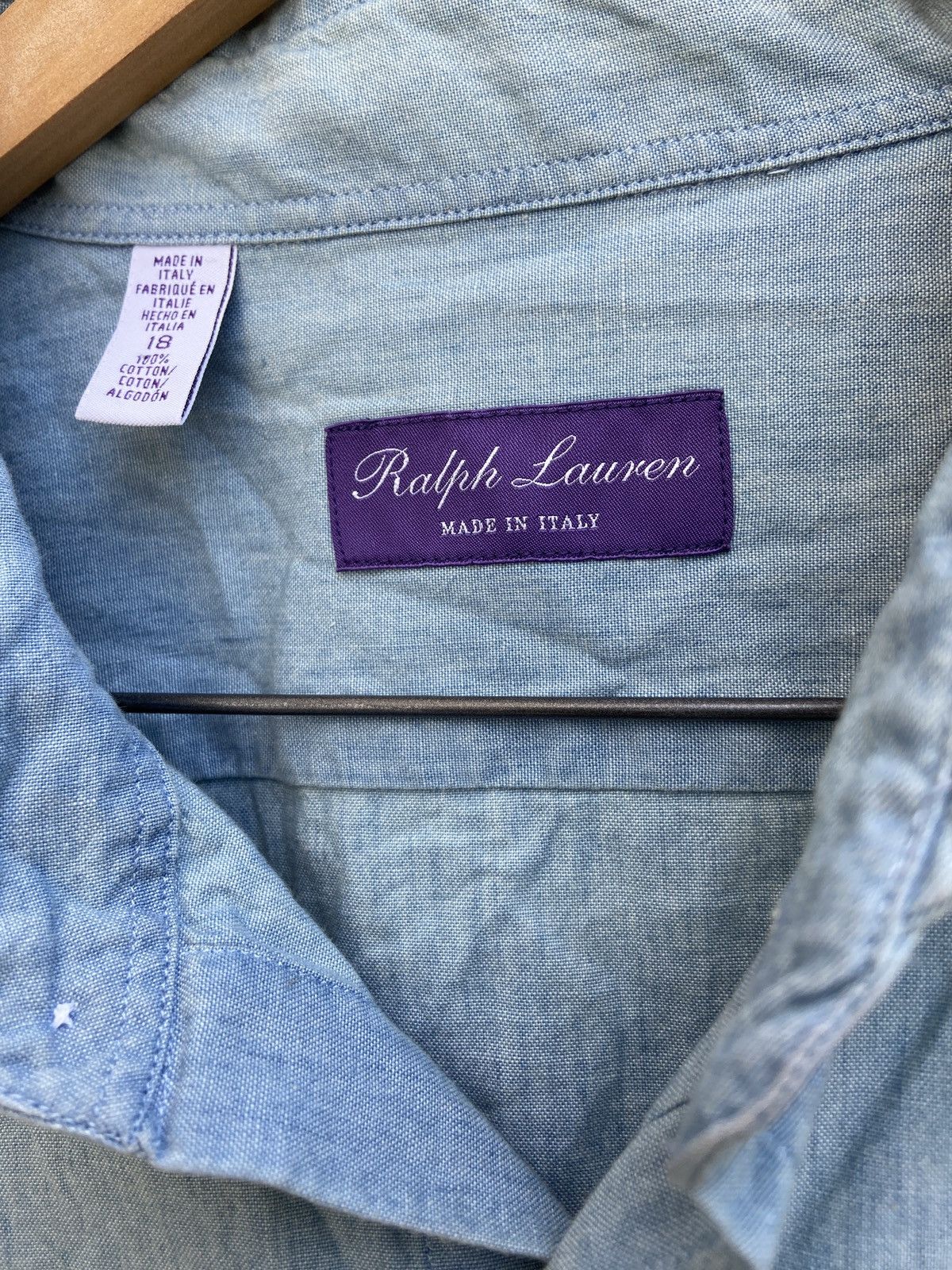 Ralph Lauren Purple Label Purple label Ralph Lauren shirt Size US XL / EU 56 / 4 - 4 Thumbnail