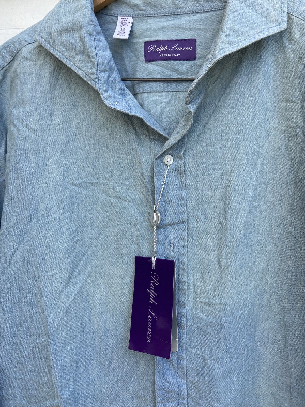 Ralph Lauren Purple Label Purple label Ralph Lauren shirt Size US XL / EU 56 / 4 - 3 Thumbnail