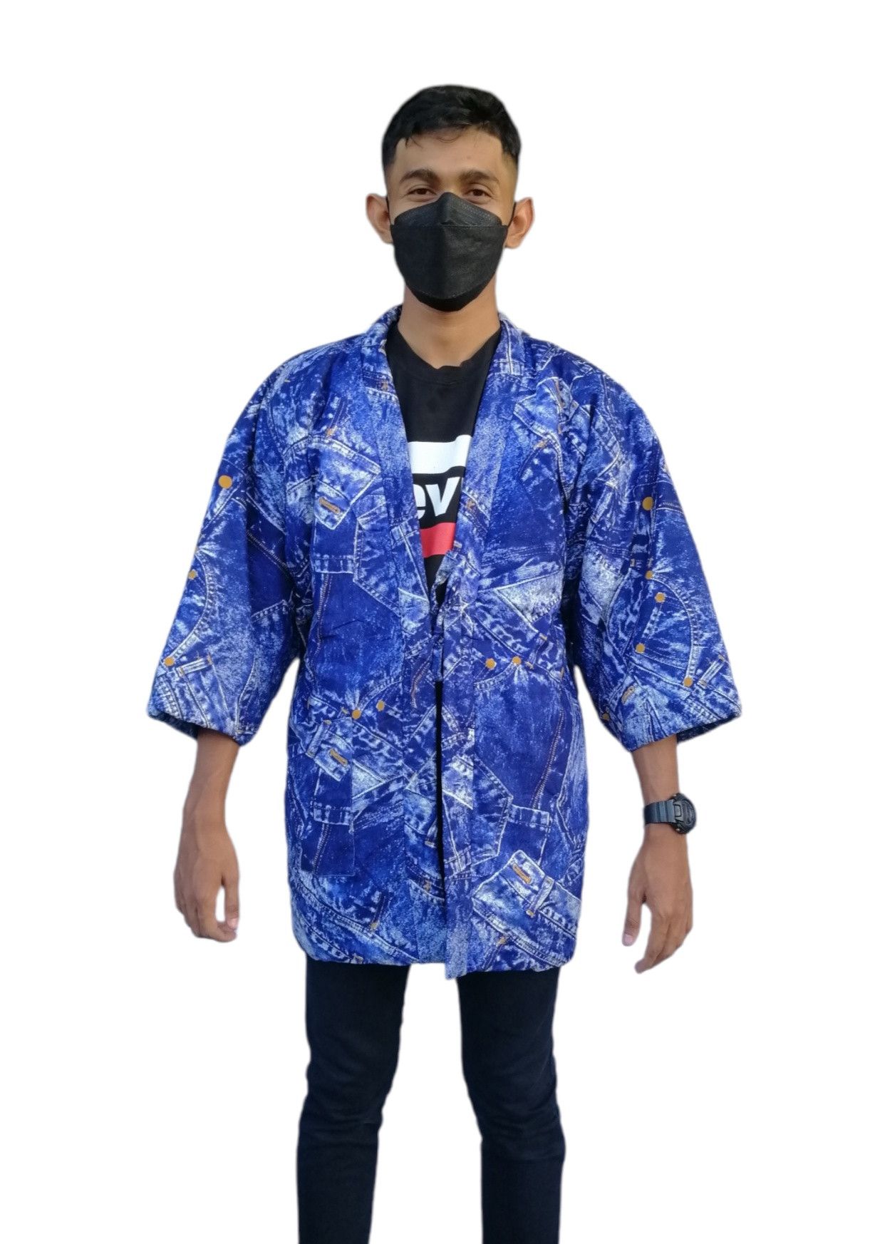 Japanese Brand Vintage Japanese Brand Dak Ridge Kimono Jacket Size US M / EU 48-50 / 2 - 2 Thumbnail