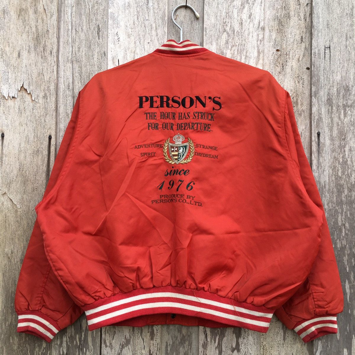 PERSON'S × Vintage Vintage Person’s Varsity Jacket Size US XL / EU 56 / 4 - 1 Thumbnail