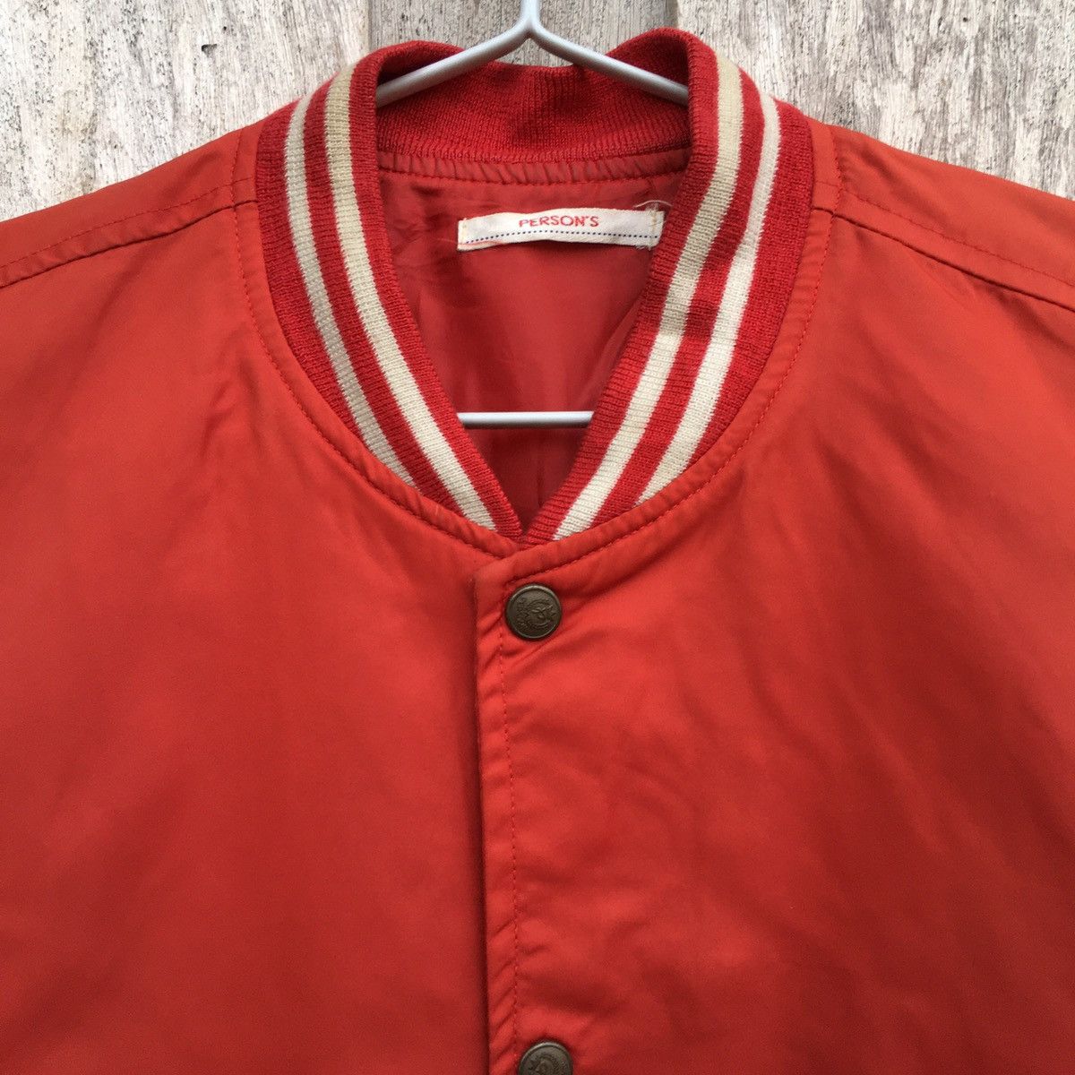 PERSON'S × Vintage Vintage Person’s Varsity Jacket Size US XL / EU 56 / 4 - 3 Thumbnail