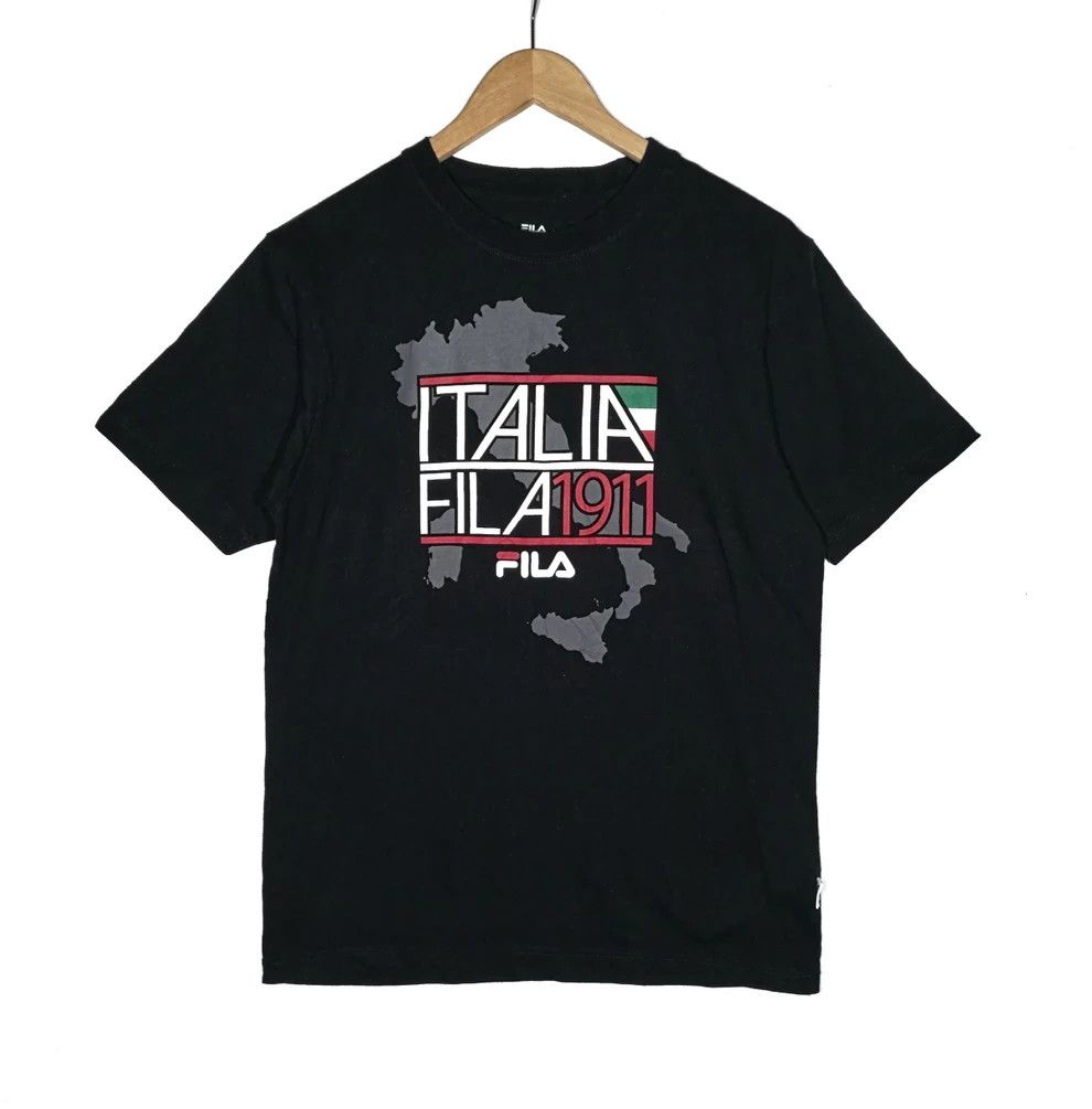 Fila Fila Italia tshirt big logo Activewear Streetwear Size US L / EU 52-54 / 3 - 1 Thumbnail