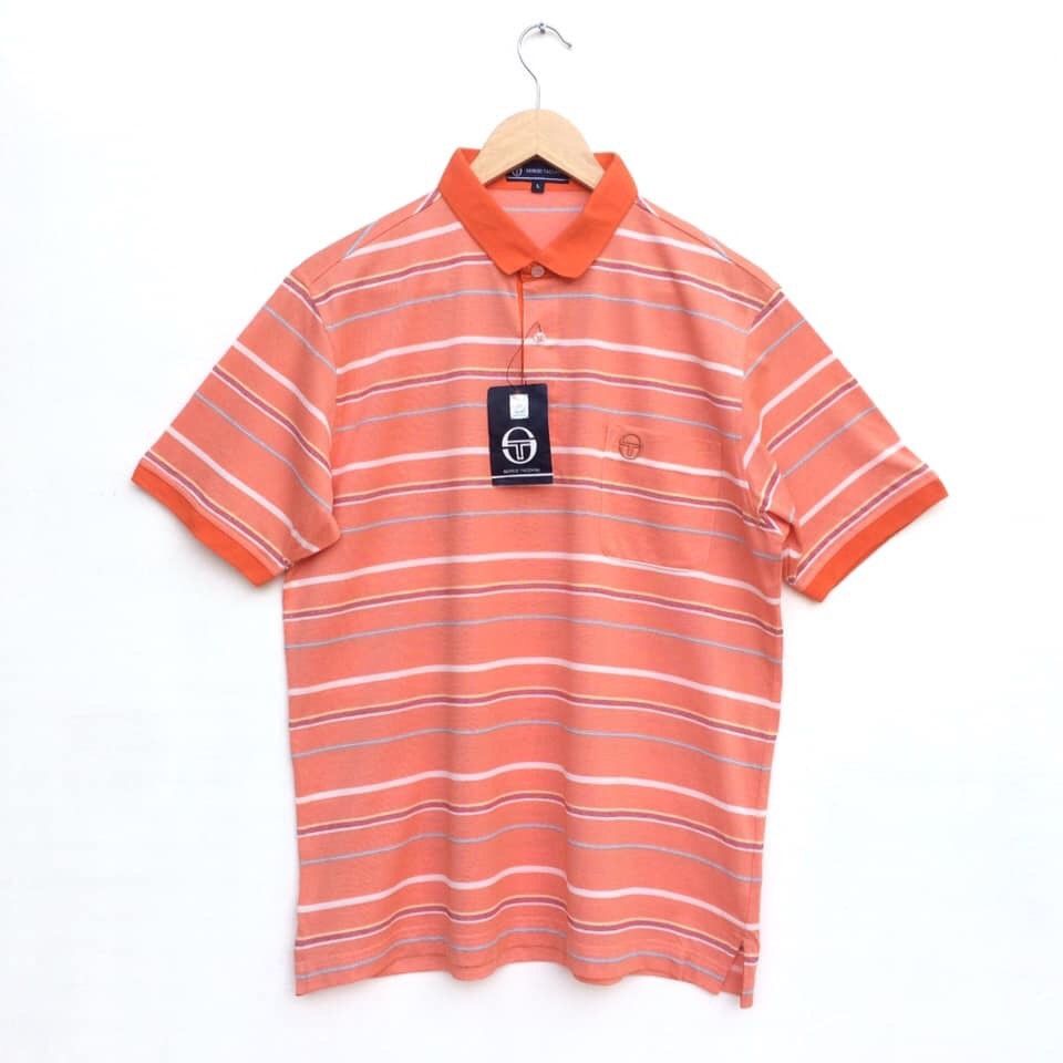 NWT Sergio tacchini polo striped