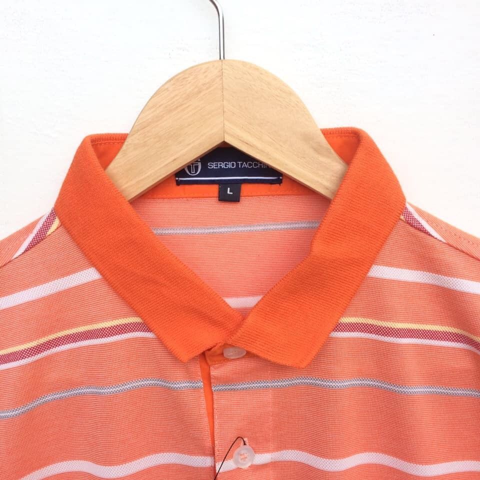 Sergio Tacchini NWT Sergio tacchini polo striped Size US L / EU 52-54 / 3 - 4 Thumbnail