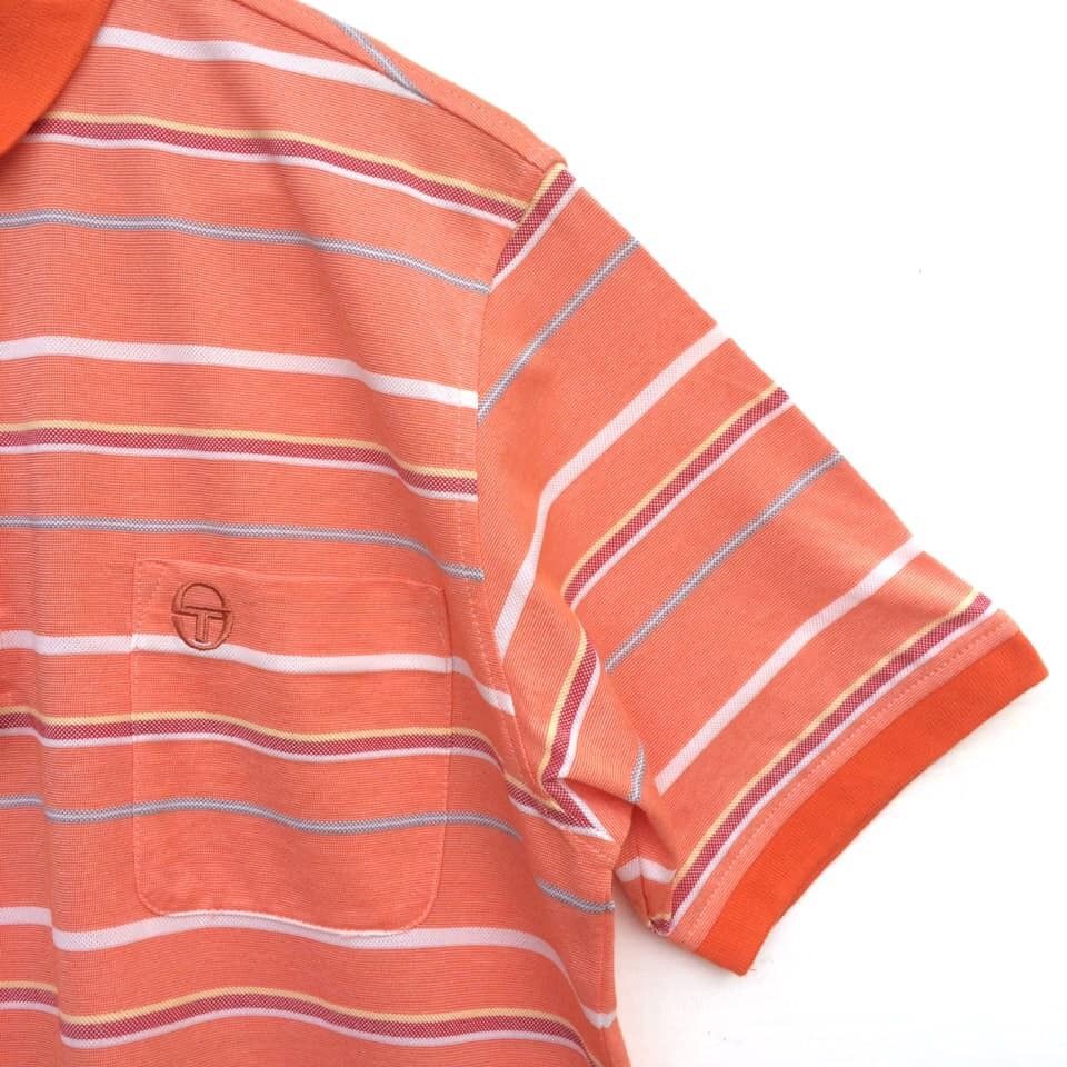 Sergio Tacchini NWT Sergio tacchini polo striped Size US L / EU 52-54 / 3 - 3 Thumbnail