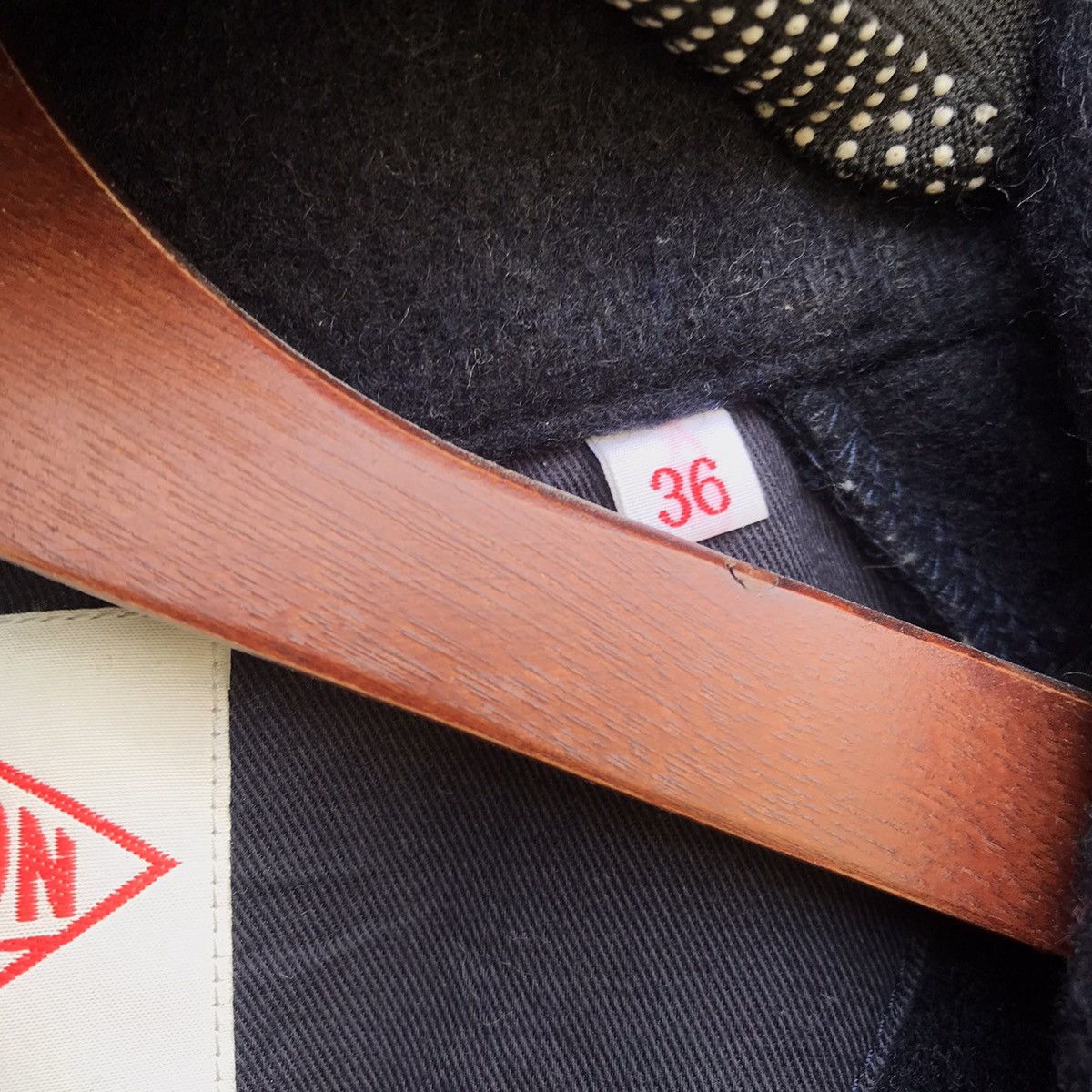Danton × Vintage VINTAGE Danton Vetements de Travail wool buttomed jacket Size US S / EU 44-46 / 1 - 6 Thumbnail