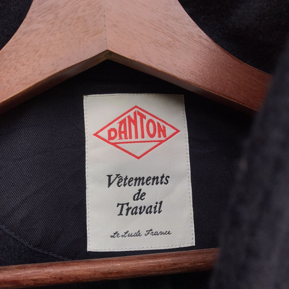 Danton × Vintage VINTAGE Danton Vetements de Travail wool buttomed jacket Size US S / EU 44-46 / 1 - 5 Thumbnail