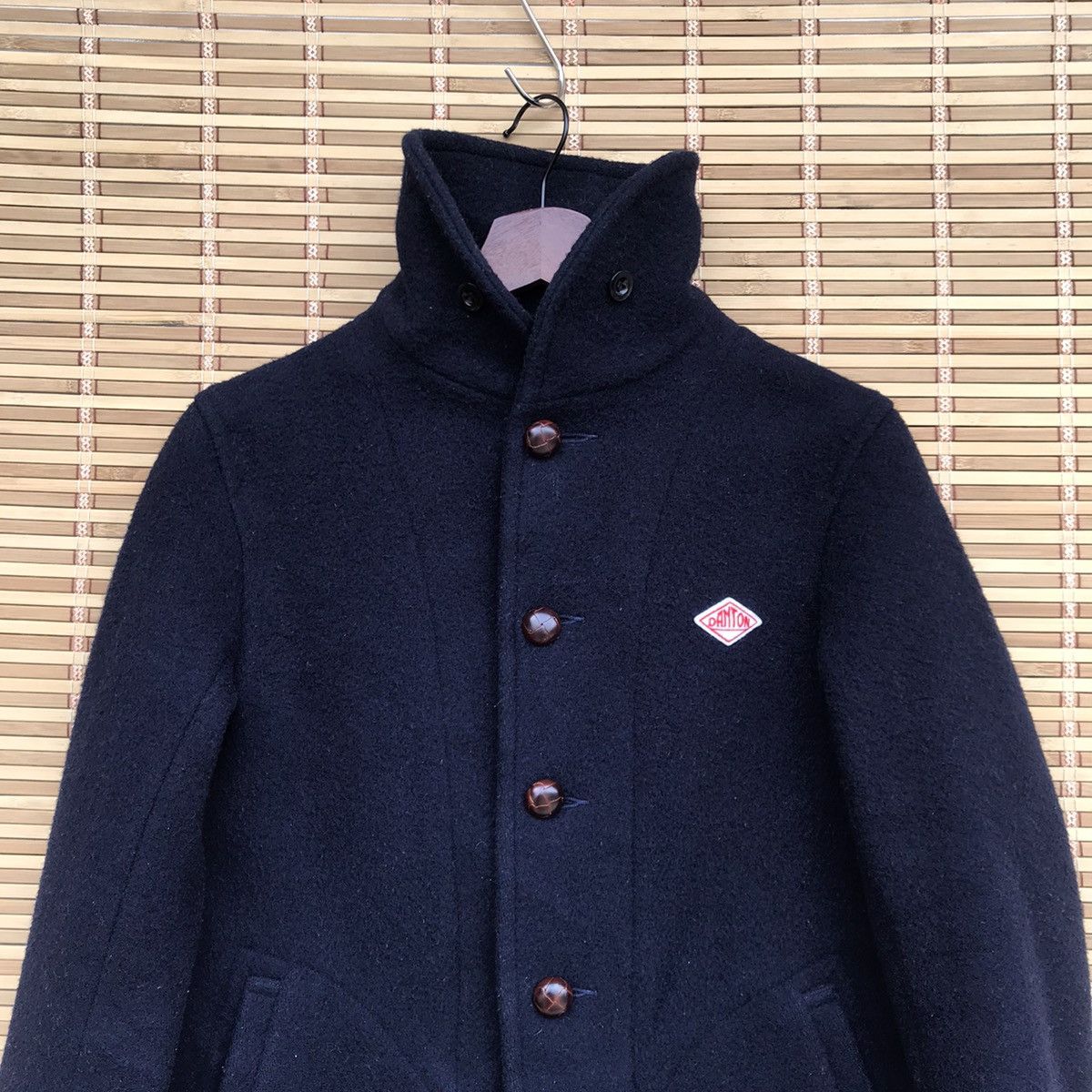 Danton × Vintage VINTAGE Danton Vetements de Travail wool buttomed jacket Size US S / EU 44-46 / 1 - 4 Thumbnail