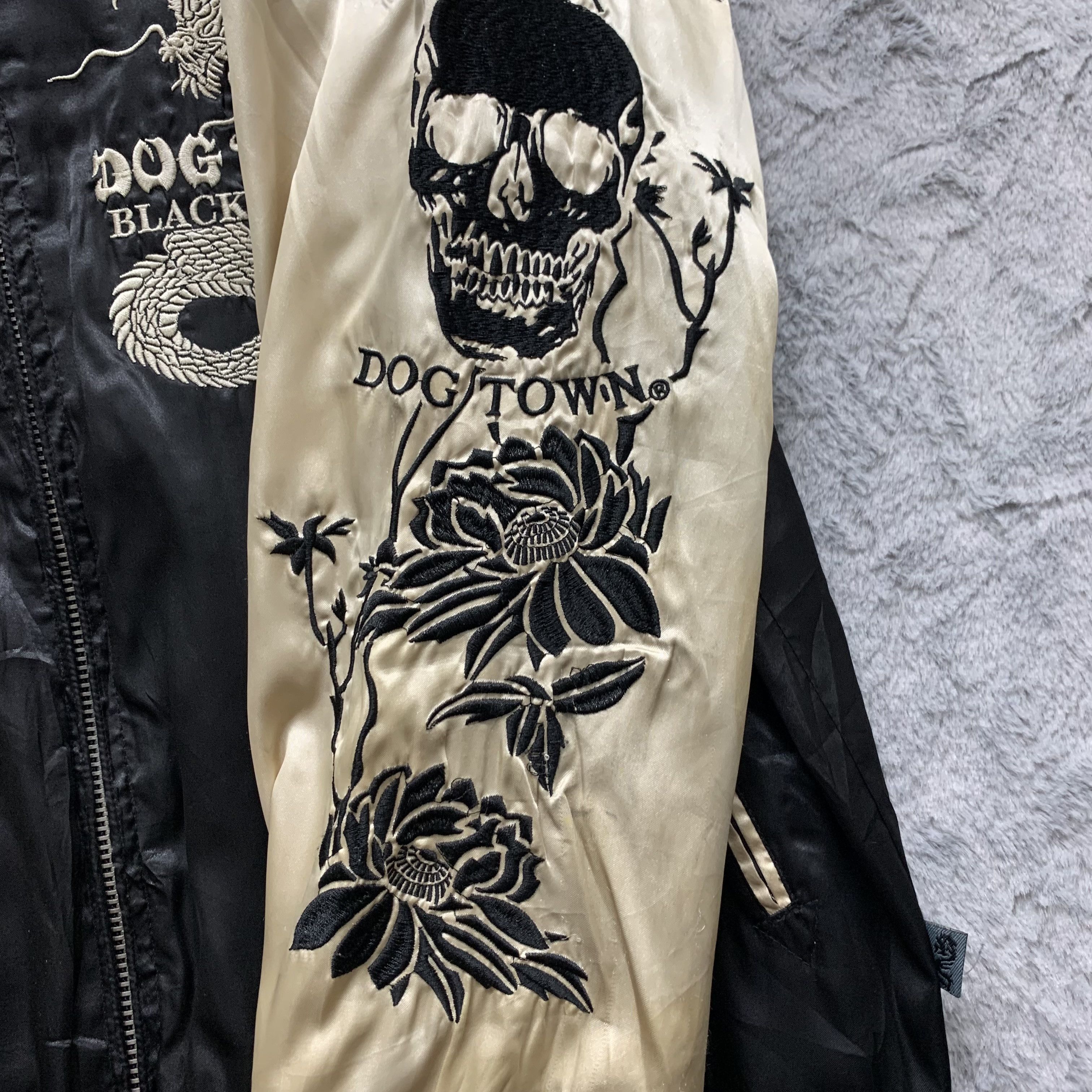Dogtown Dogtown Black Dragon Embroidery Sukajan Jacket #4327-150 Size US L / EU 52-54 / 3 - 14 Thumbnail