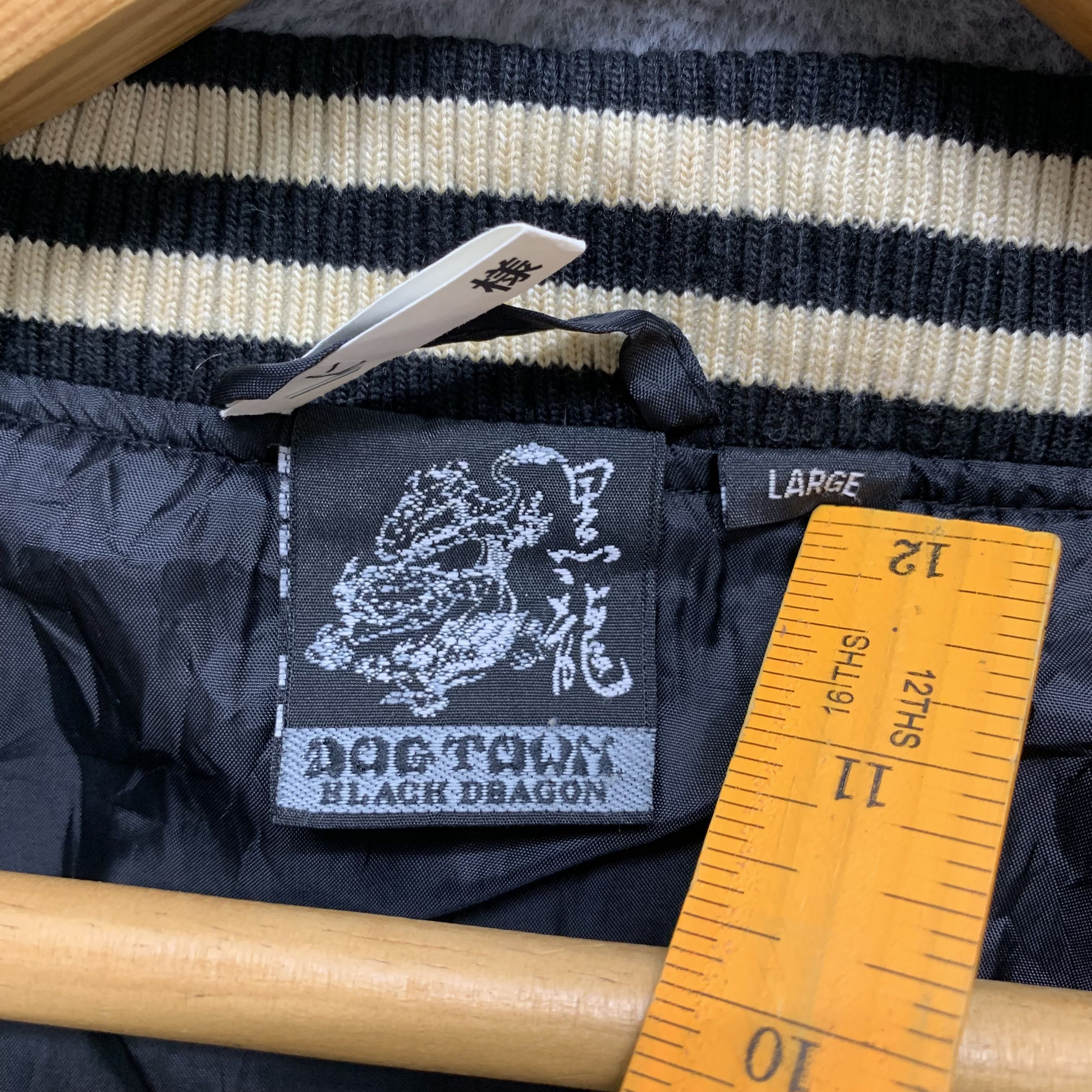 Dogtown Dogtown Black Dragon Embroidery Sukajan Jacket #4327-150 Size US L / EU 52-54 / 3 - 16 Thumbnail