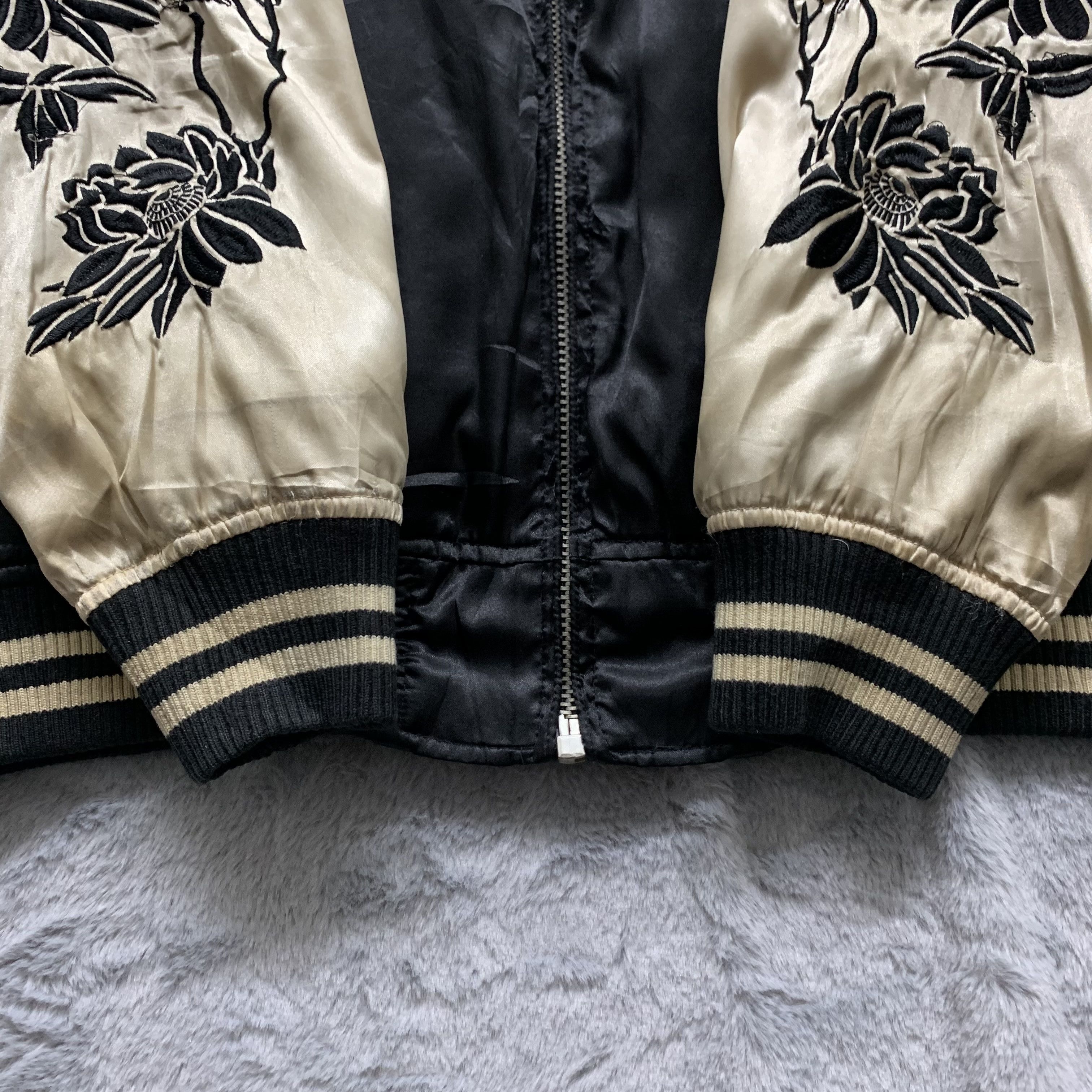Dogtown Dogtown Black Dragon Embroidery Sukajan Jacket #4327-150 Size US L / EU 52-54 / 3 - 12 Thumbnail