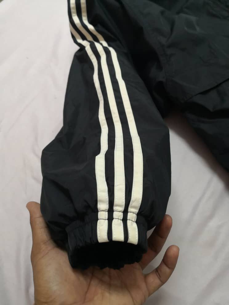 Adidas Vintage Adidas Zip Up Windbreaker Size US L / EU 52-54 / 3 - 2 Thumbnail
