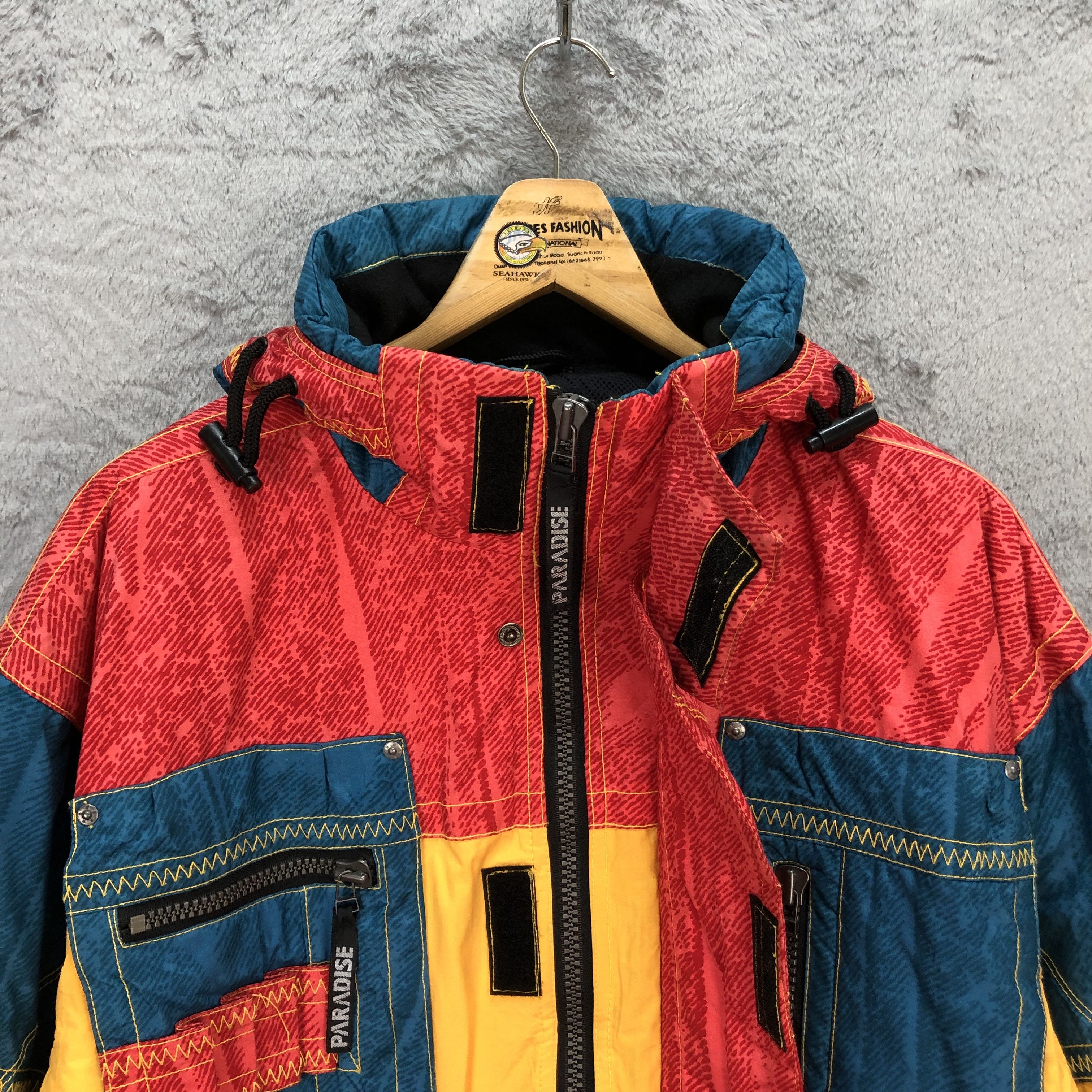 Paradise PARADISE MULTICOLOR RED DOWN JACKET #5821-209 Size US L / EU 52-54 / 3 - 8 Thumbnail